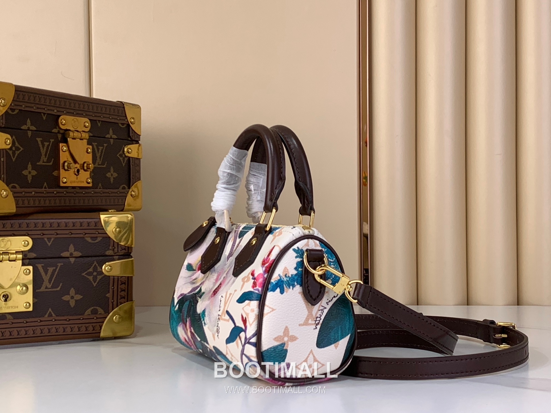 Louis Vuitton Nano Speedy Monogram Eden Canvas Bag 루이비통 나노 스피디 모노그램 에덴 캔버스 백 16cm 5