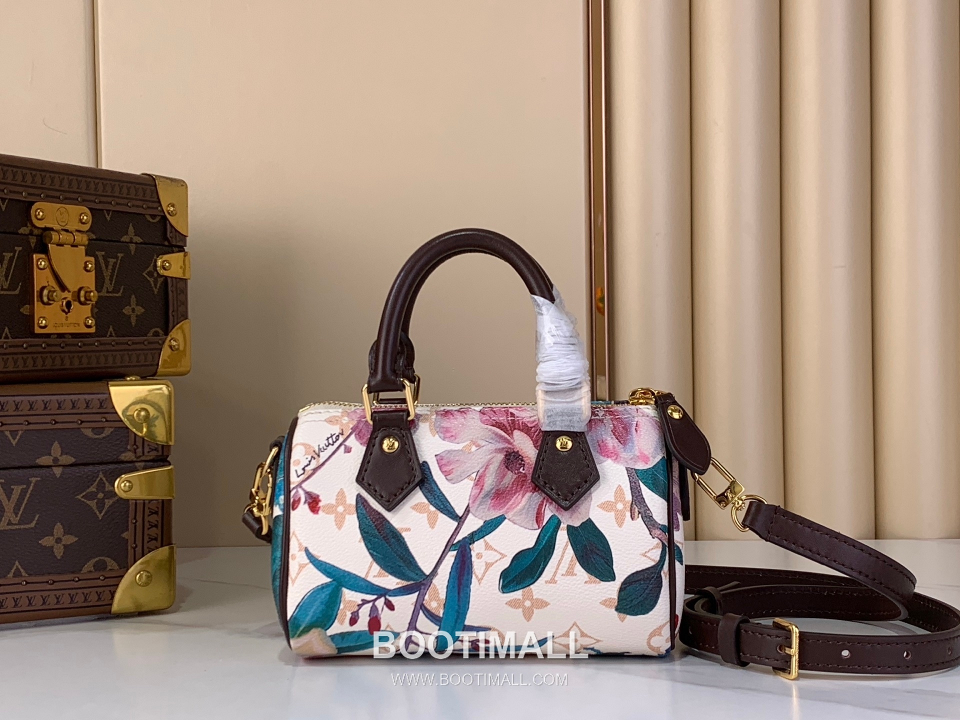 Louis Vuitton Nano Speedy Monogram Eden Canvas Bag 루이비통 나노 스피디 모노그램 에덴 캔버스 백 16cm 6