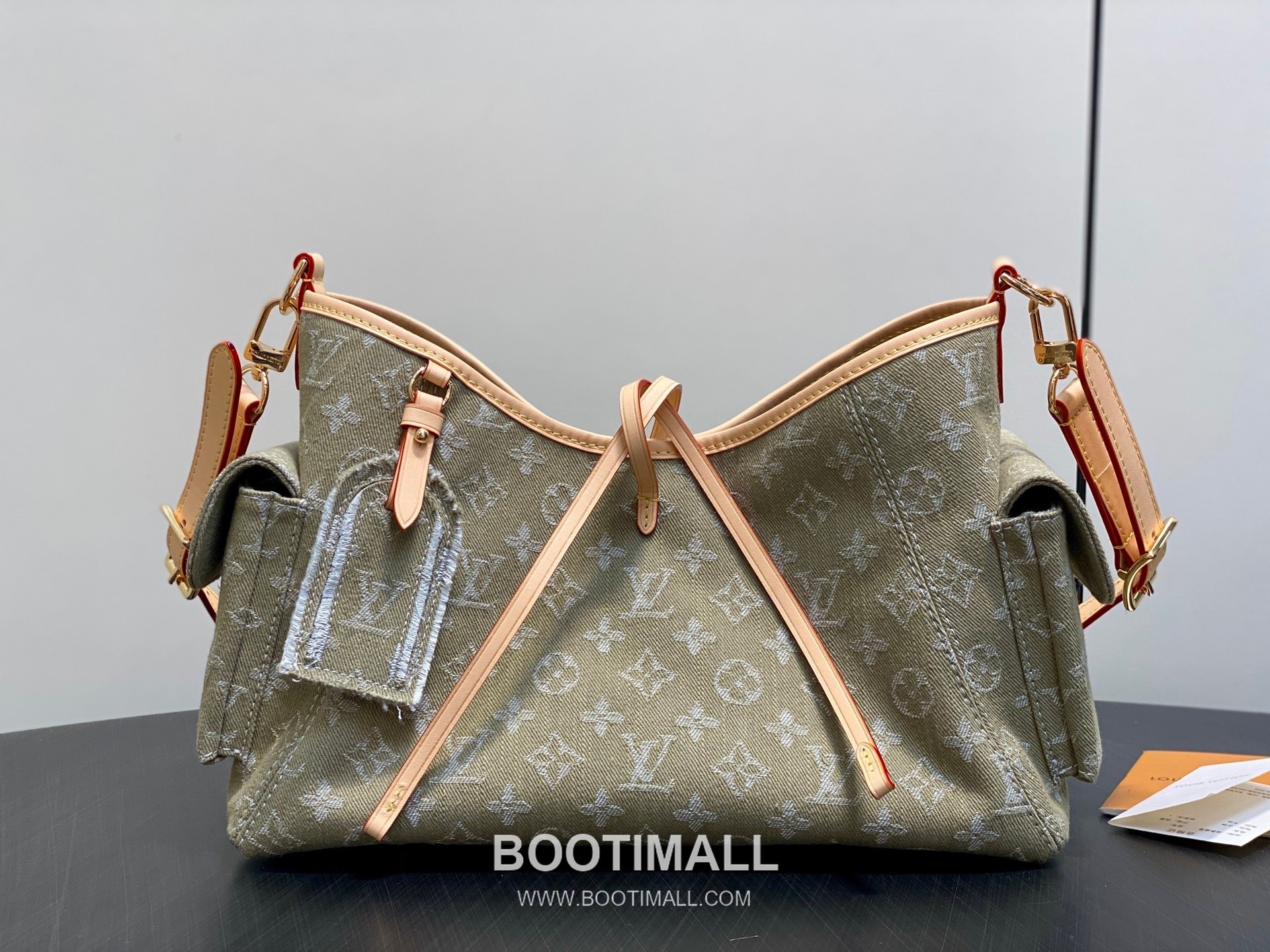 Louis Vuitton Carryall Cargo Denim Rendez-Vous Canvas Tote Bag 루이비통 캐리올 카고 데님 랑데부 토트백 33.5cm 2