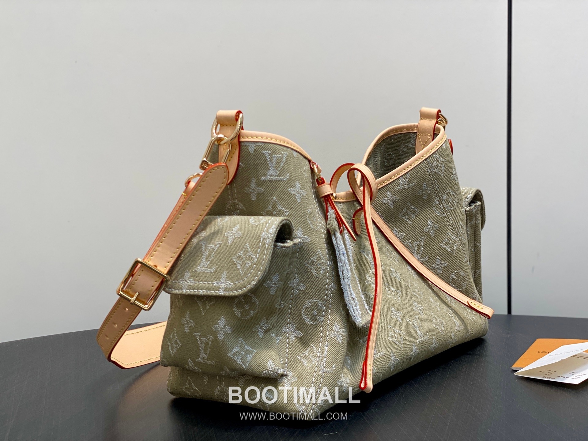 Louis Vuitton Carryall Cargo Denim Rendez-Vous Canvas Tote Bag 루이비통 캐리올 카고 데님 랑데부 토트백 33.5cm 4