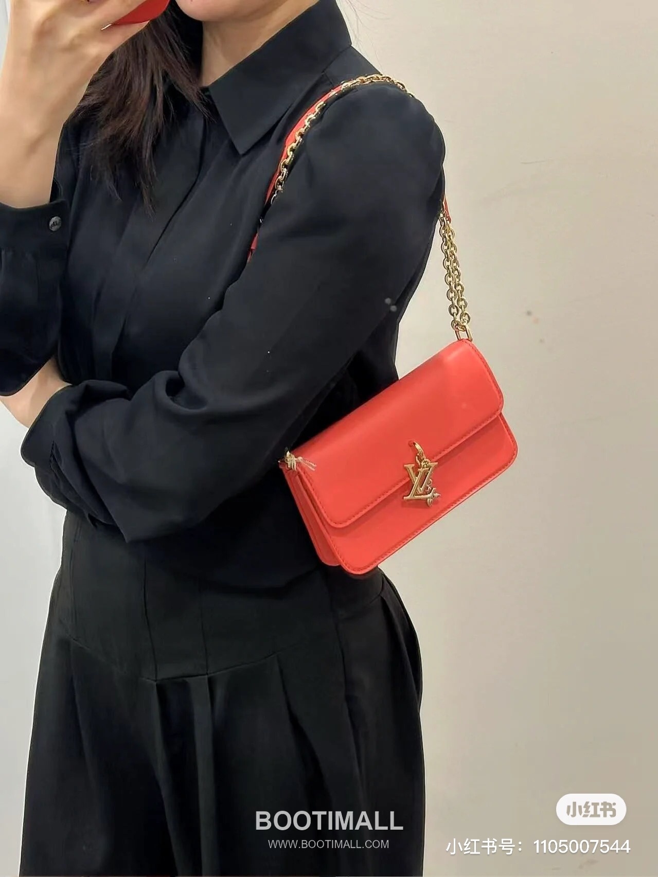 Louis Vuitton Wallet On Chain Bloom Calfskin Leather Bag 루이비통 월렛 온 체인 M14548 블룸 카프스킨 크로스백 20cm 2