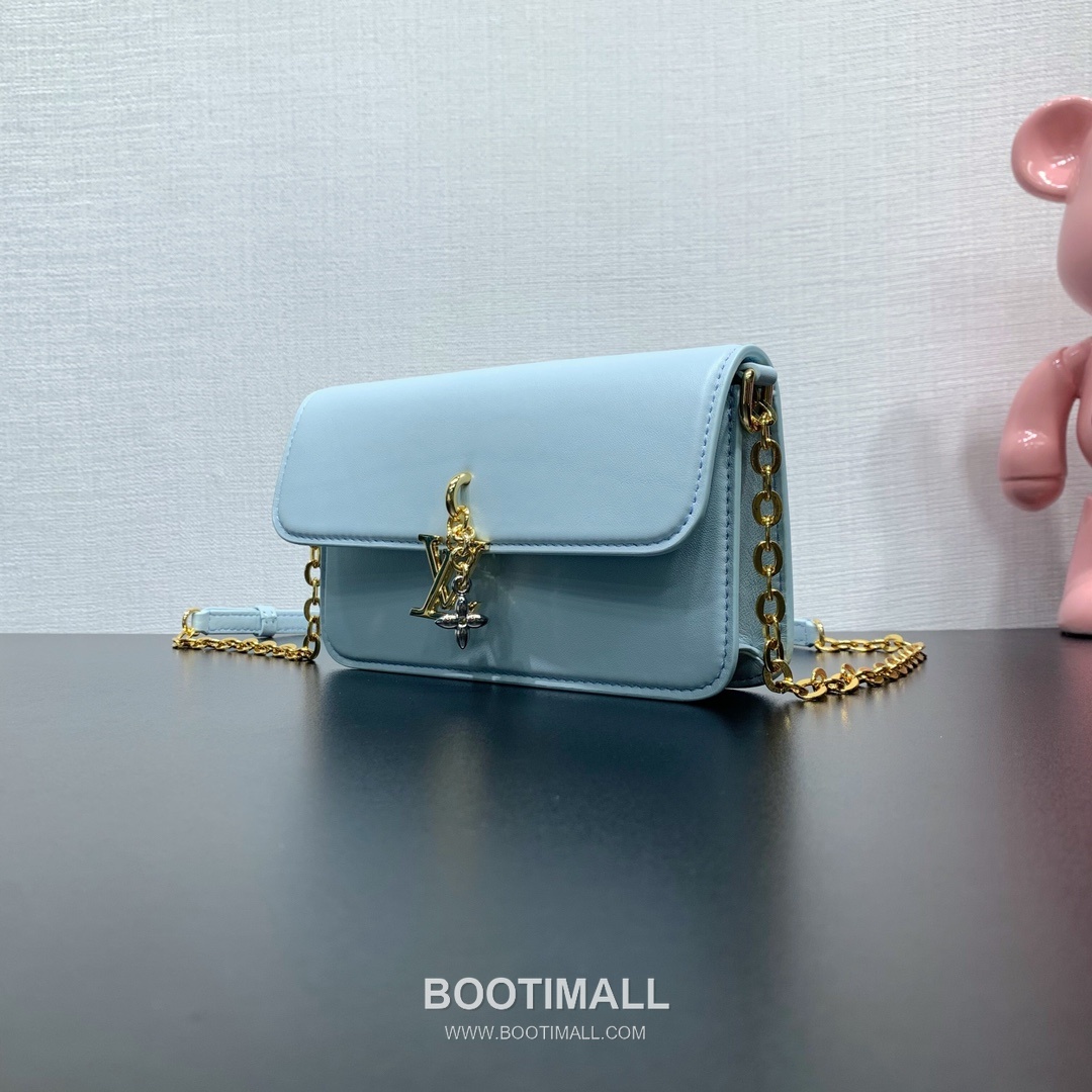 Louis Vuitton Wallet On Chain Bloom Calfskin Leather Bag 루이비통 월렛 온 체인 M14547 블룸 카프스킨 크로스백 20cm 6