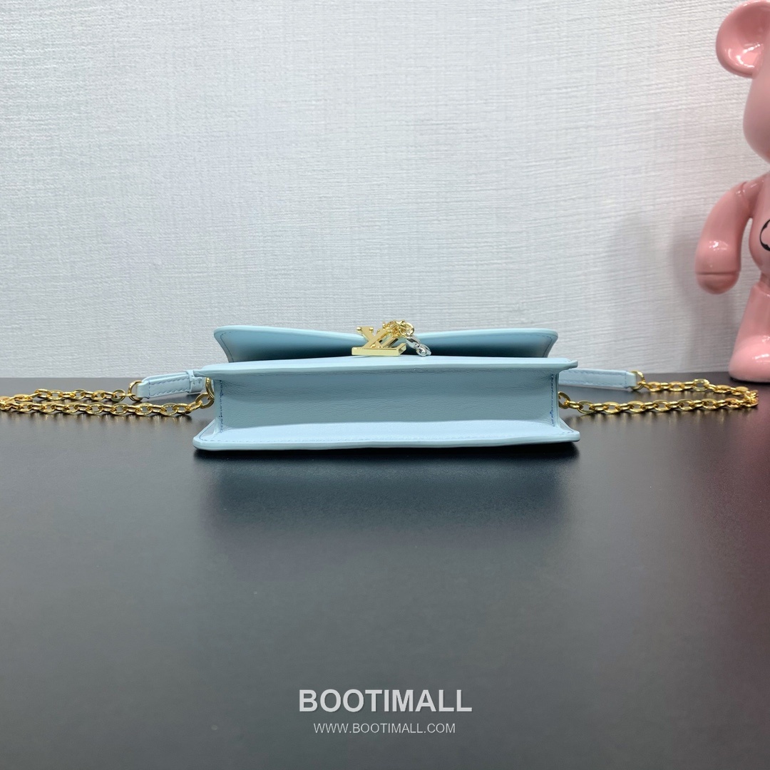 Louis Vuitton Wallet On Chain Bloom Calfskin Leather Bag 루이비통 월렛 온 체인 M14547 블룸 카프스킨 크로스백 20cm 7