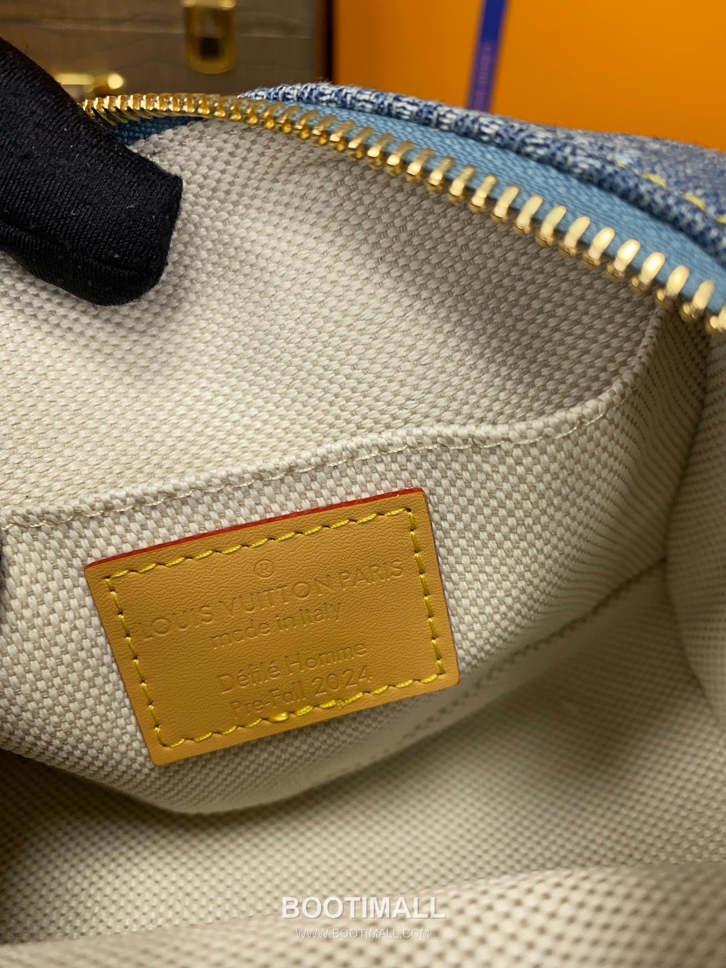 Louis Vuitton Speedy 18 Bandoulière Damier Denim Canvas Bag 루이비통 스피디 18 반둘리에 다미에 데님 캔버스 백 18cm 17