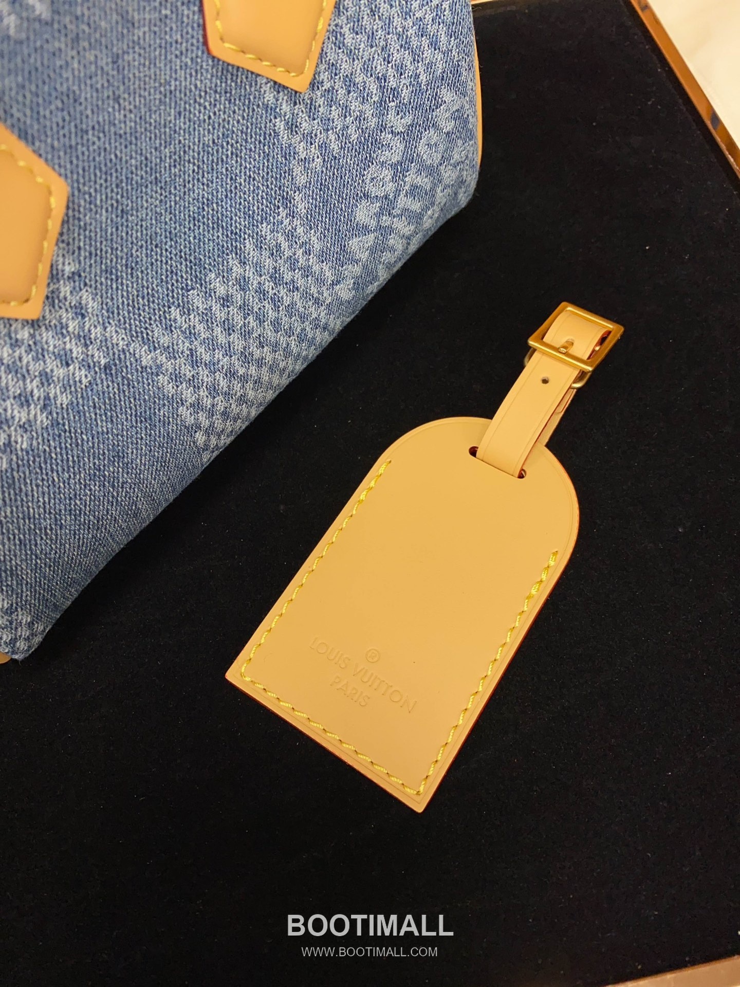 Louis Vuitton Speedy 18 Bandoulière Damier Denim Canvas Bag 루이비통 스피디 18 반둘리에 다미에 데님 캔버스 백 18cm 18