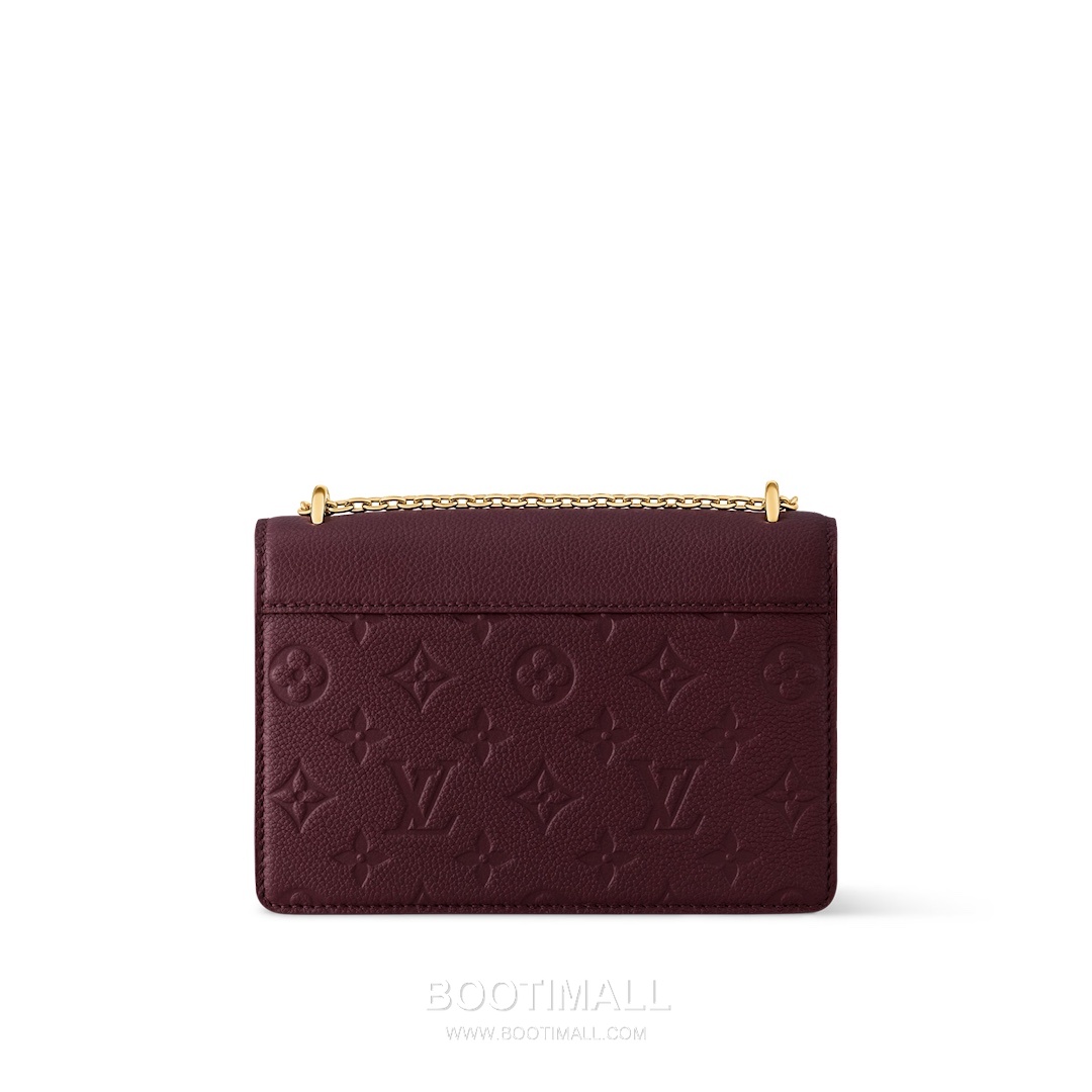 Louis Vuitton Portefeuille Chaîne Rosy Monogram Empreinte Leather Bag 루이비통 포르트푀유 체인 로지 모노그램 M25814 앙프렝뜨 체인백 19.5cm 4