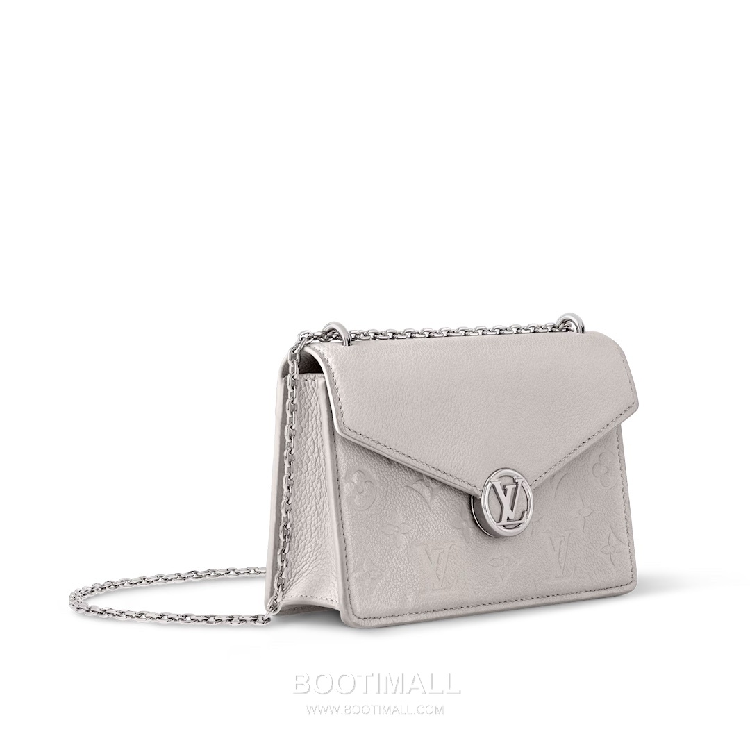 Louis Vuitton Portefeuille Chaîne Rosy Monogram Empreinte Leather Bag 루이비통 포르트푀유 체인 로지 모노그램 M13570 앙프렝뜨 체인백 19.5cm 2