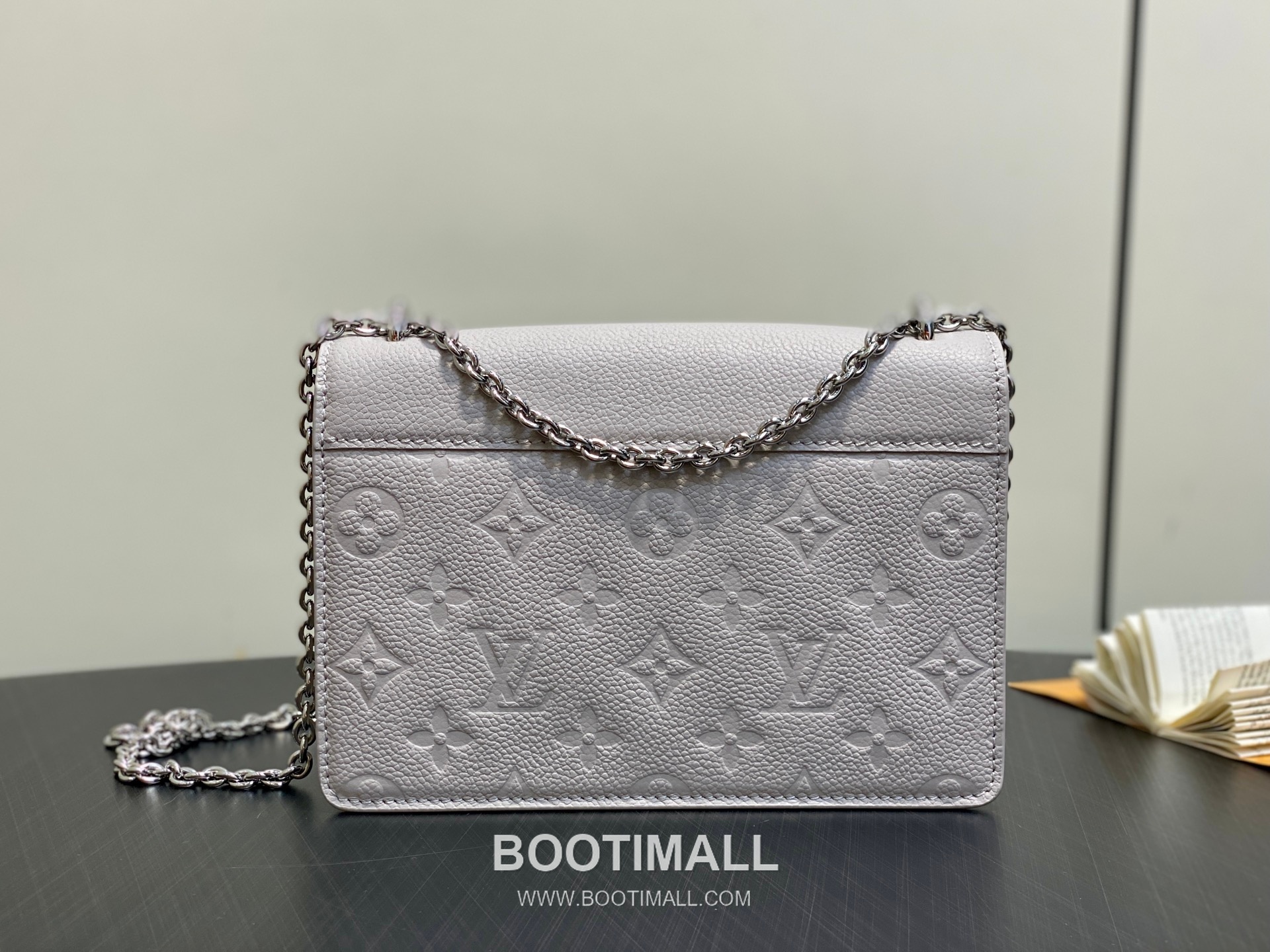 Louis Vuitton Portefeuille Chaîne Rosy Monogram Empreinte Leather Bag 루이비통 포르트푀유 체인 로지 모노그램 M13570 앙프렝뜨 체인백 19.5cm 7