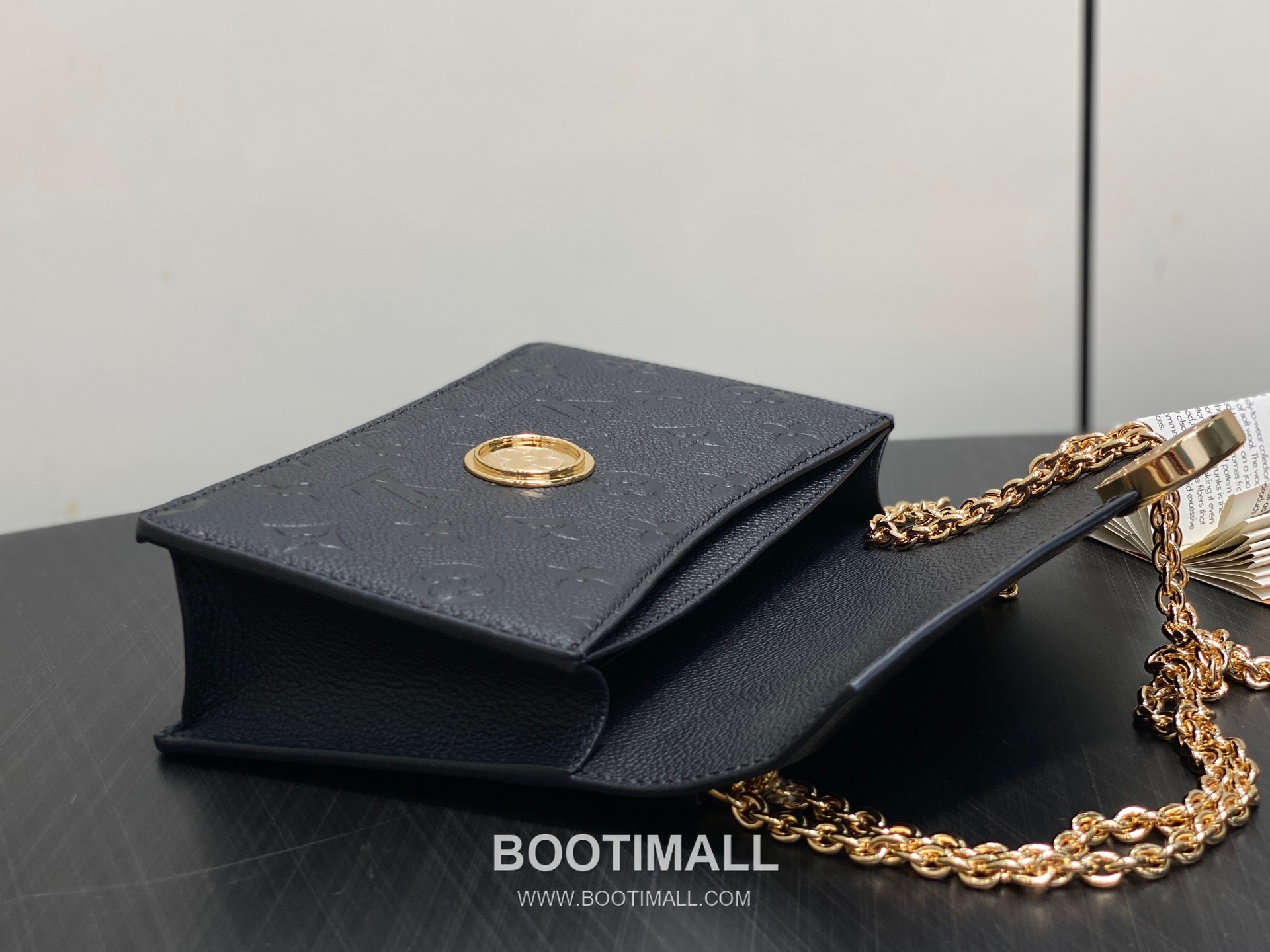 Louis Vuitton Portefeuille Chaîne Rosy Monogram Empreinte Leather Bag 루이비통 포르트푀유 M13569 체인 로지 모노그램 앙프렝뜨 체인백 19.5cm 12