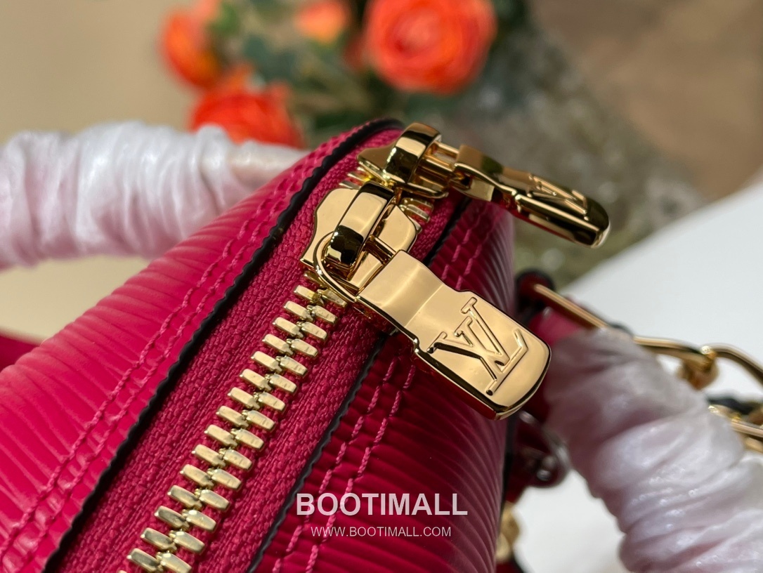 Louis Vuitton Alma Mini LV&I Epi Leather Top Handle Bag 루이비통 알마 미니 K00015 LV&I 에피 레더 탑핸들백 18cm 8