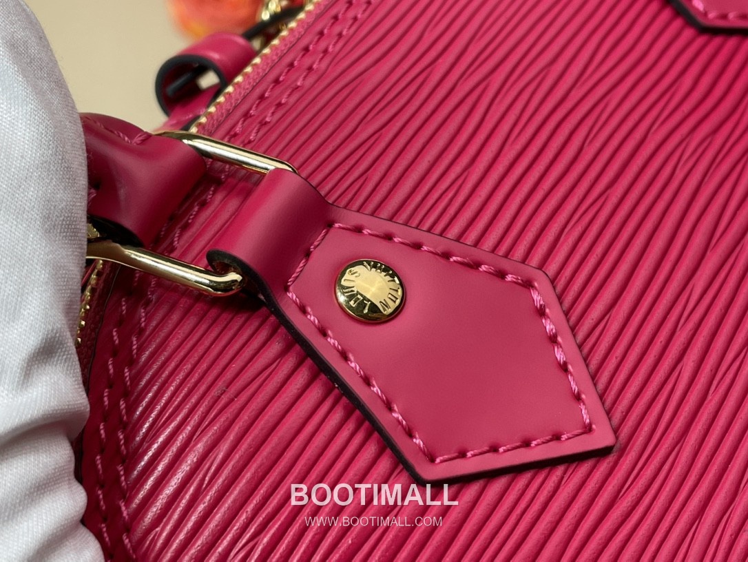 Louis Vuitton Alma Mini LV&I Epi Leather Top Handle Bag 루이비통 알마 미니 K00015 LV&I 에피 레더 탑핸들백 18cm 10