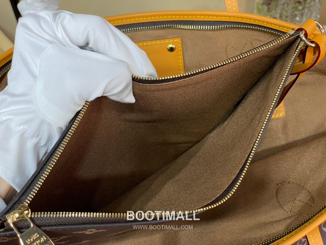 Louis Vuitton Nevereverfull Monogram Print Cowhide Brown Handbag 루이비통 네버에버풀 모노그램 프린트 소가죽 브라운 핸드백 60cm 15