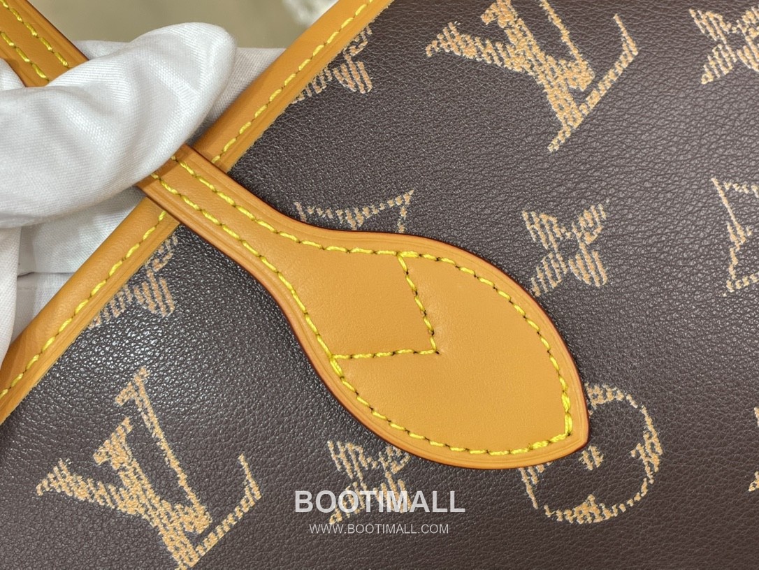 Louis Vuitton Nevereverfull Monogram Print Cowhide Brown Handbag 루이비통 네버에버풀 모노그램 프린트 소가죽 브라운 핸드백 60cm 18