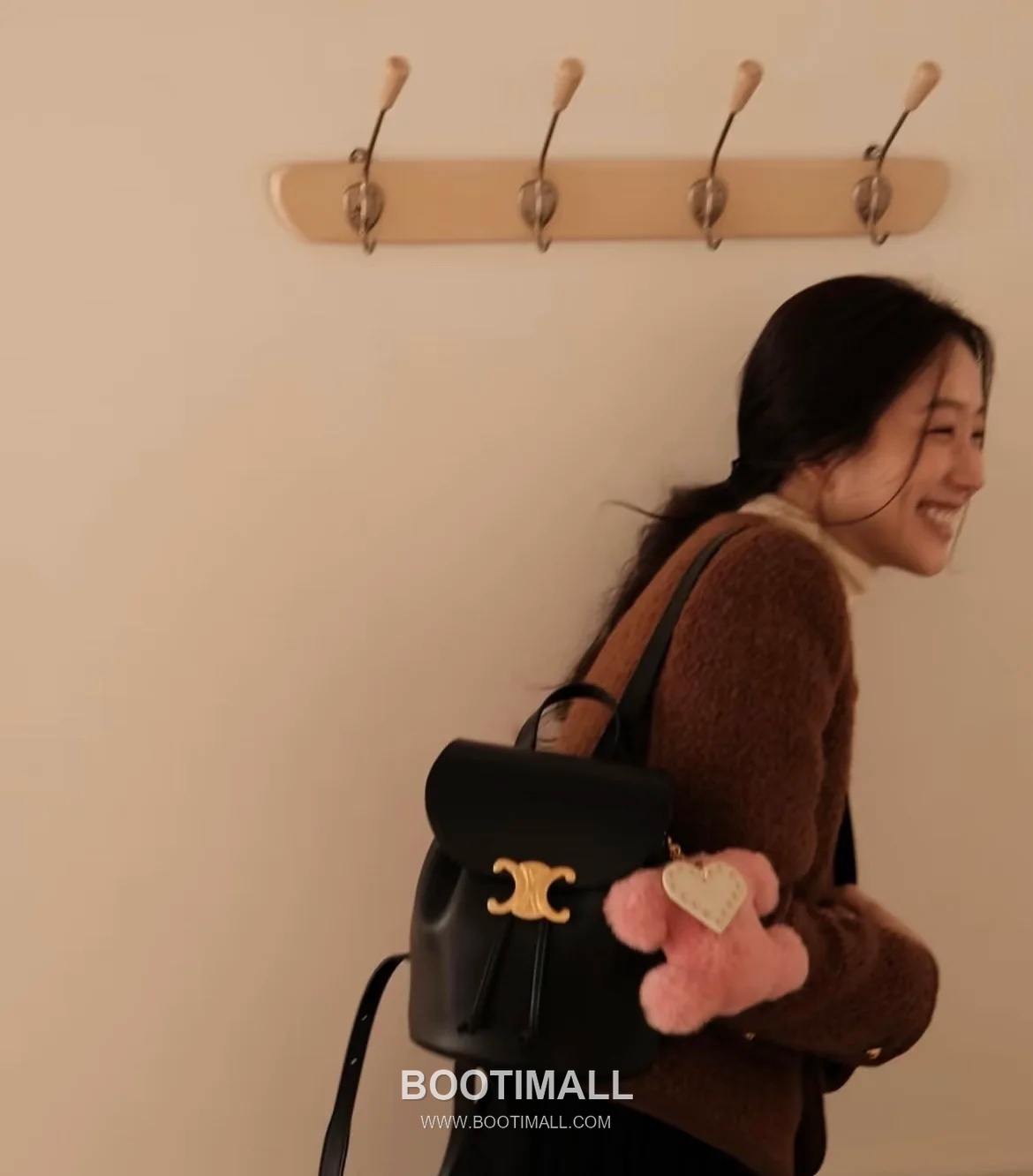 Celine Bonnie Triomphe Flap 118703 Italian Cowhide Backpack 셀린느 보니 트리옹프 플랩 118703 이탈리아 소가죽 백팩 25cm 6