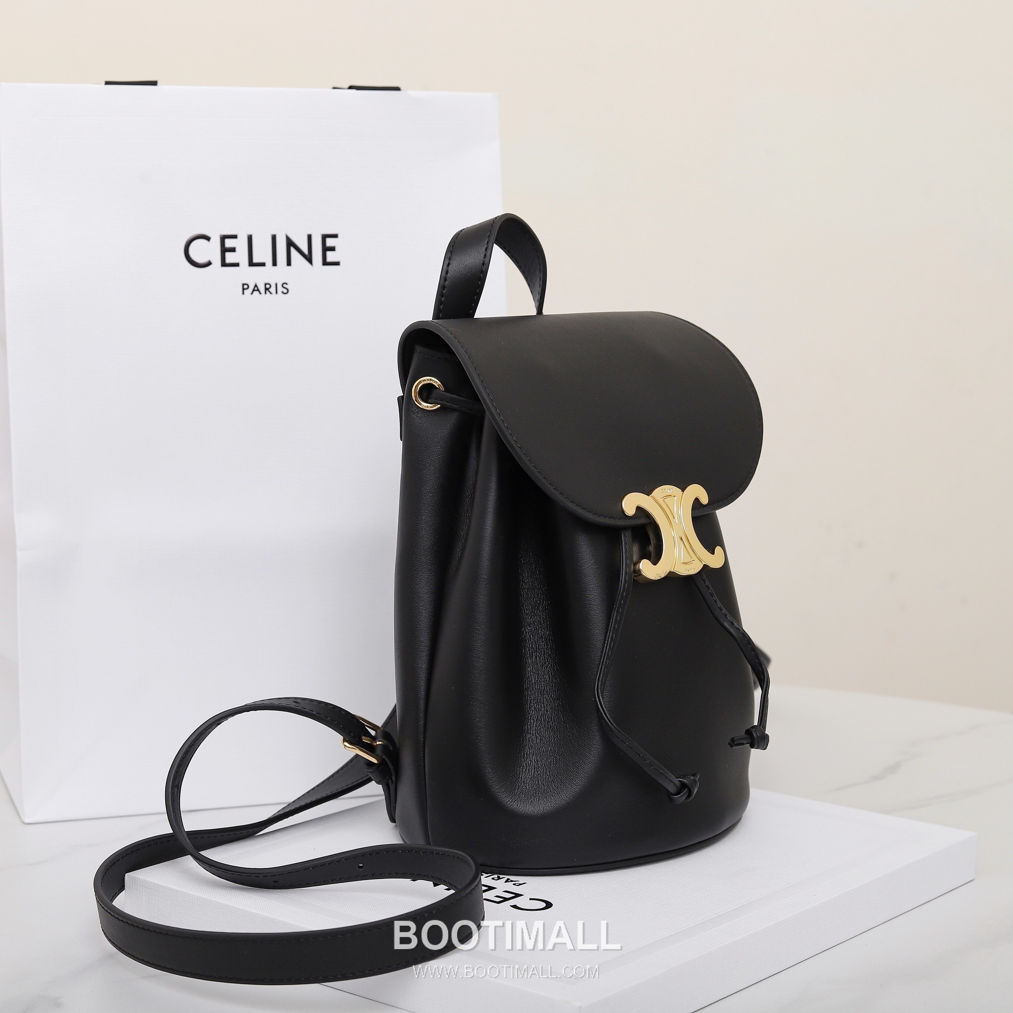 Celine Bonnie Triomphe Flap 118703 Italian Cowhide Backpack 셀린느 보니 트리옹프 플랩 118703 이탈리아 소가죽 백팩 25cm 11