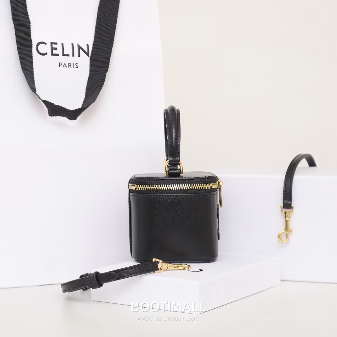 CELINE Mini Vanity Calfskin Leather Shoulder Bag 10J762 셀린느 미니 바니티 카프스킨 숄더백 9.5cm 2