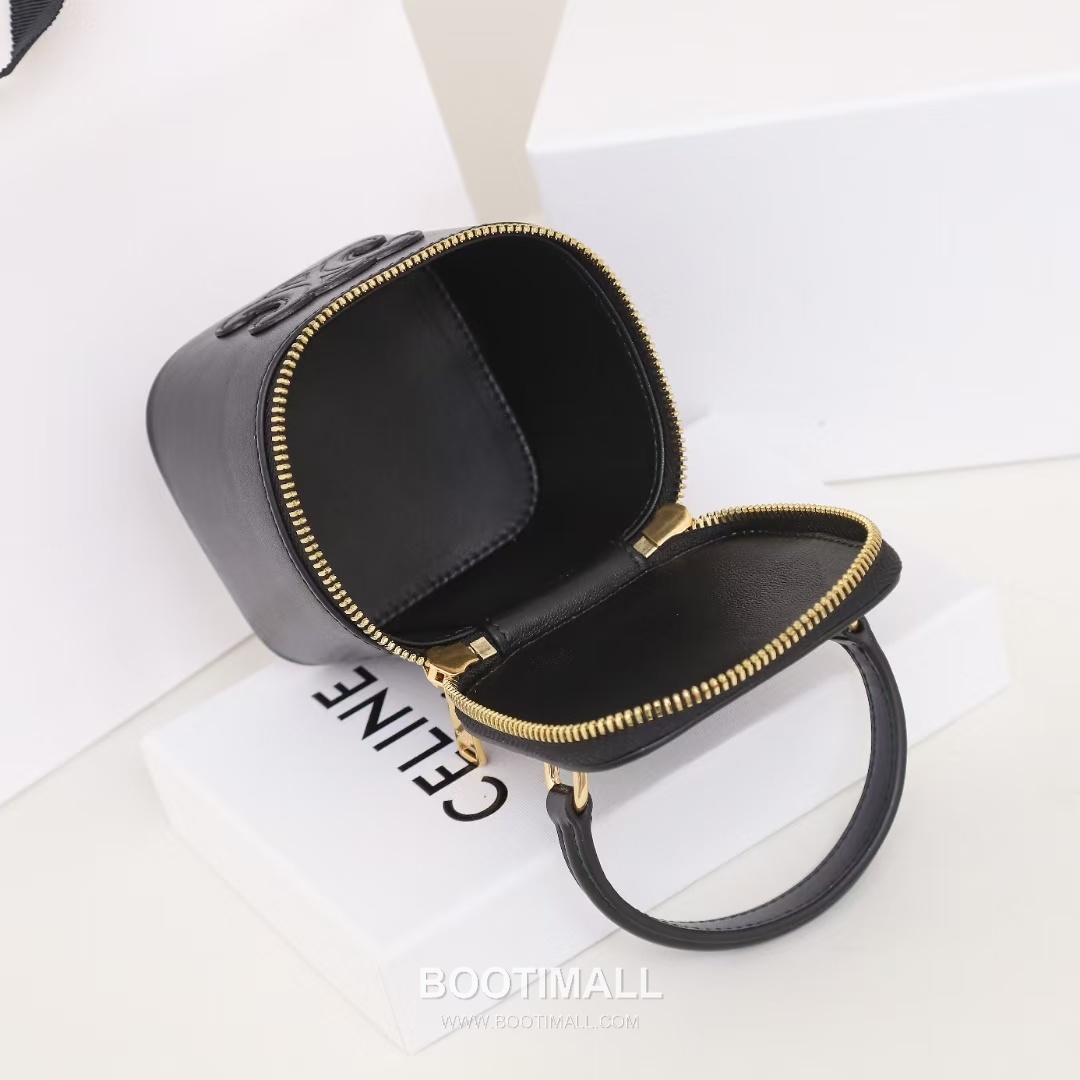 CELINE Mini Vanity Calfskin Leather Shoulder Bag 10J762 셀린느 미니 바니티 카프스킨 숄더백 9.5cm 8