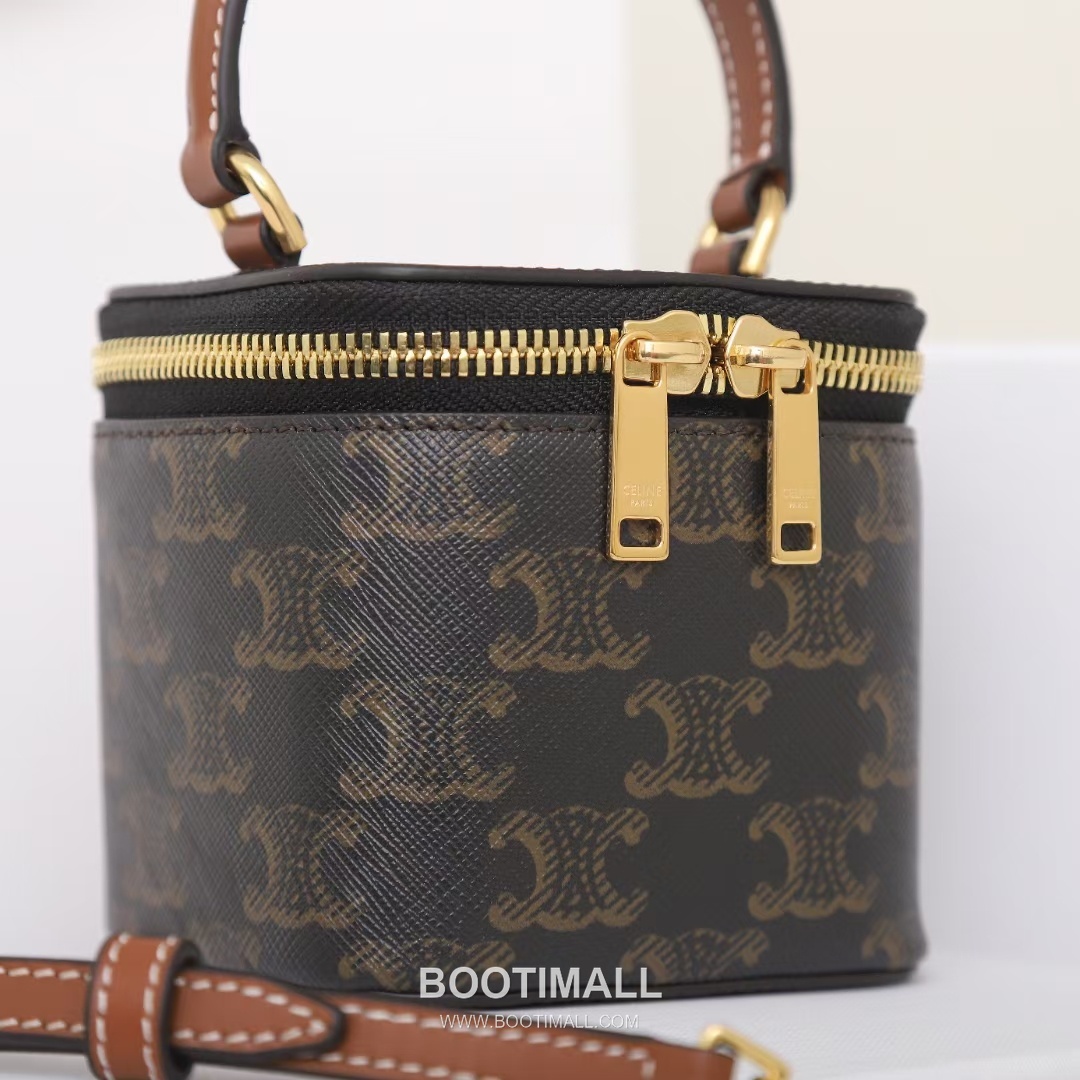 CELINE Mini Vanity Calfskin Leather Shoulder Bag 10J762 셀린느 미니 바니티 카프스킨 숄더백 9.5cm 6