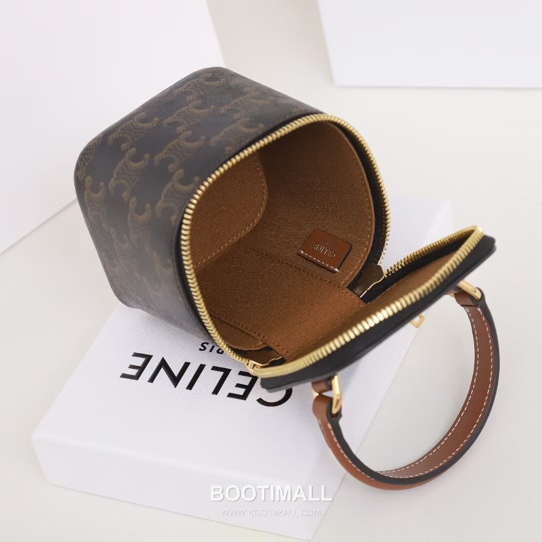CELINE Mini Vanity Calfskin Leather Shoulder Bag 10J762 셀린느 미니 바니티 카프스킨 숄더백 9.5cm 9