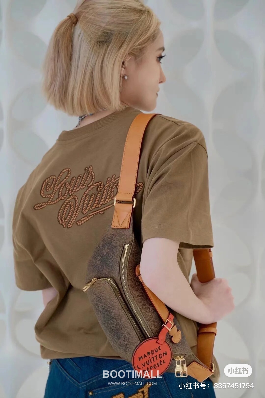 Louis Vuitton Rush Monogram Dust Canvas Belt Bag M11539 루이비통 러시 모노그램 더스트 캔버스 벨트백 30cm 5