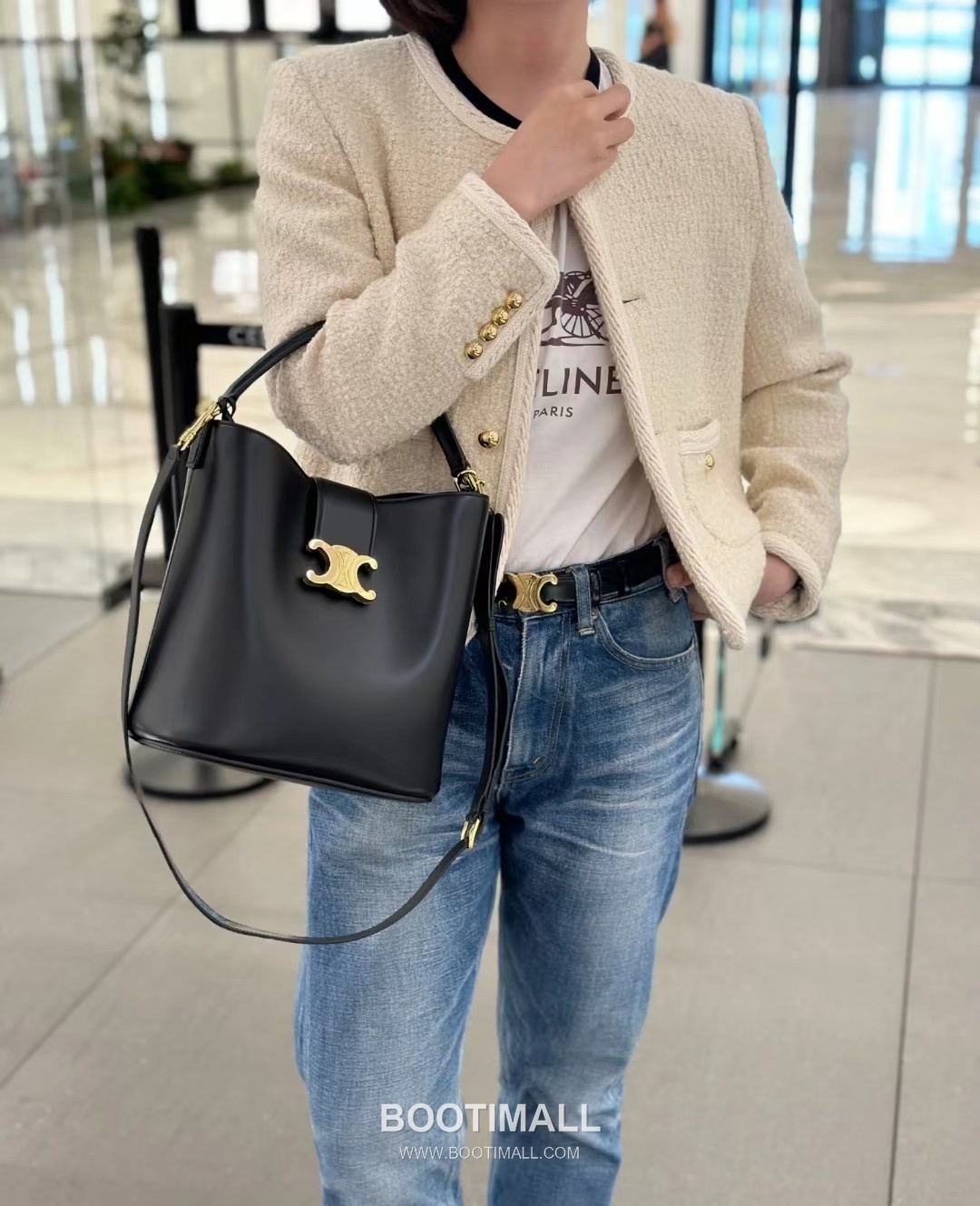 Celine 116613 Calfskin Shoulder Bag 셀린느 116613 카프스킨 숄더백 28cm 4