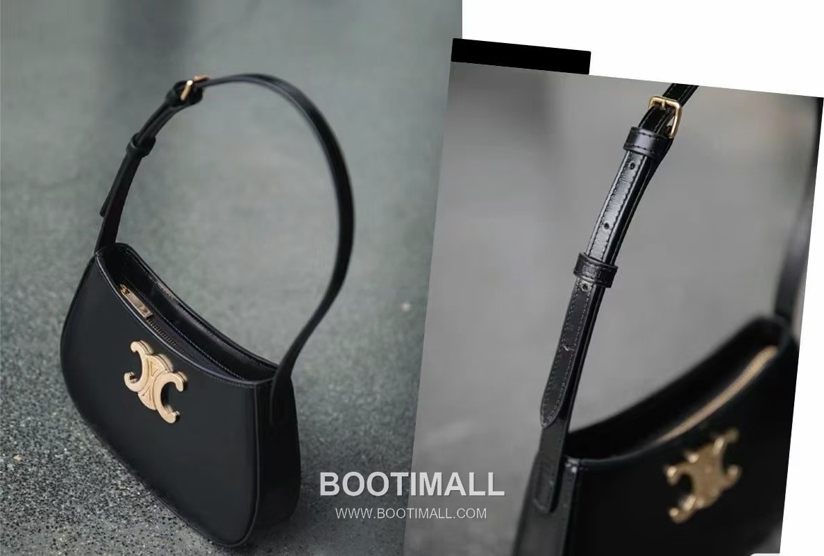 CELINE Triomphe Calfskin Leather Shoulder Bag 115703 셀린느 트리옹프 카프스킨 숄더백 22cm 5