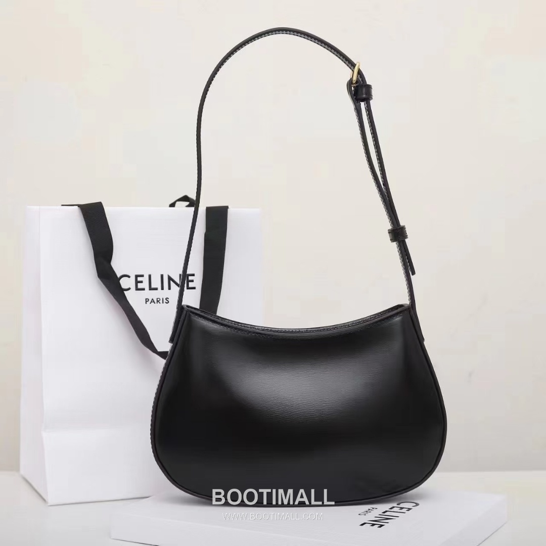 CELINE Triomphe Calfskin Leather Shoulder Bag 115703 셀린느 트리옹프 카프스킨 숄더백 22cm 10