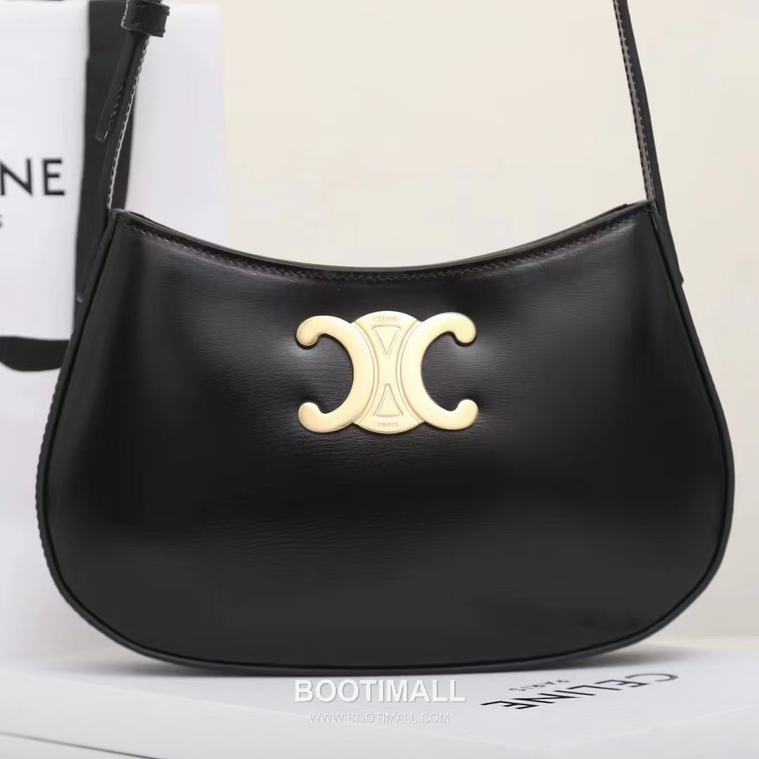 CELINE Triomphe Calfskin Leather Shoulder Bag 115703 셀린느 트리옹프 카프스킨 숄더백 22cm 11