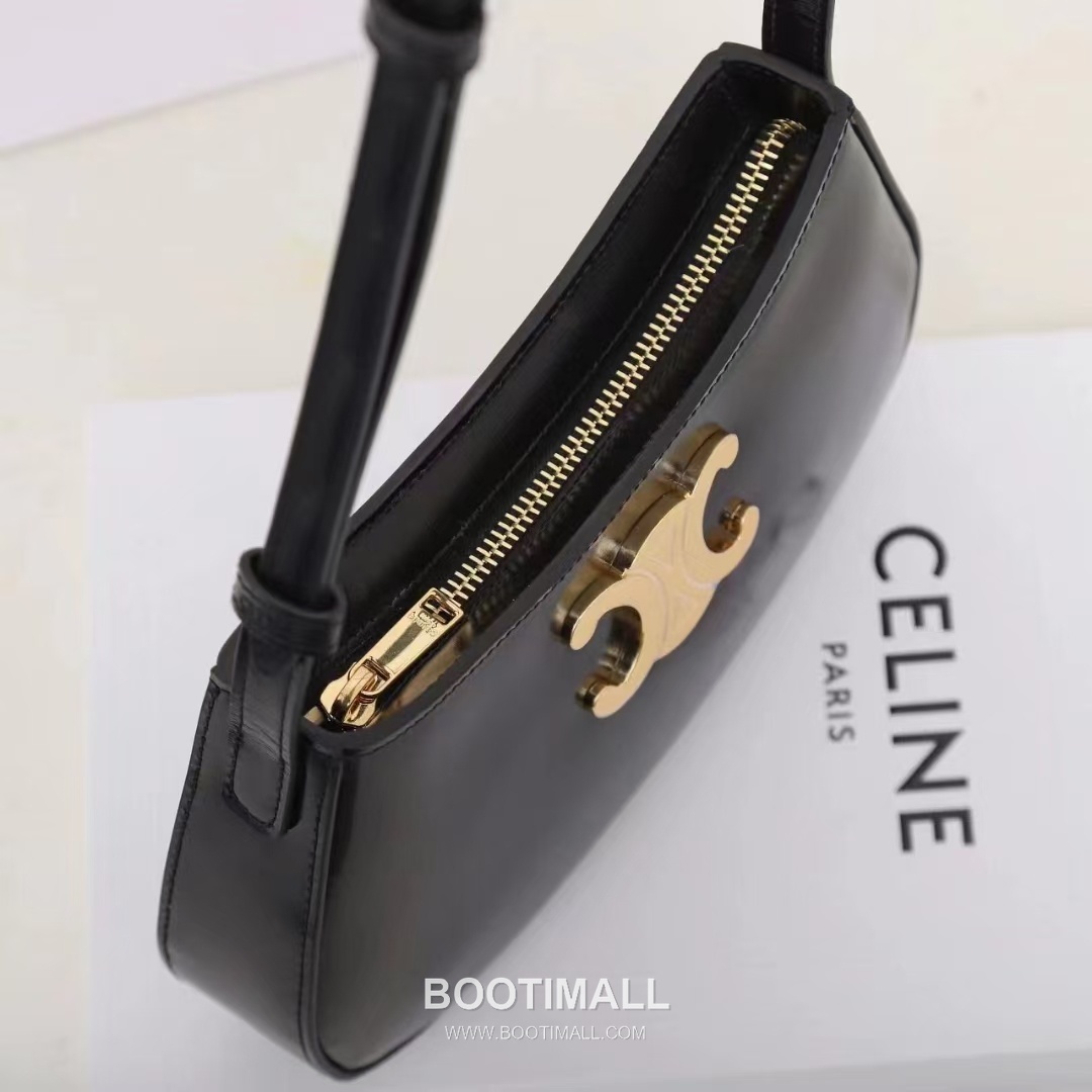 CELINE Triomphe Calfskin Leather Shoulder Bag 115703 셀린느 트리옹프 카프스킨 숄더백 22cm 13