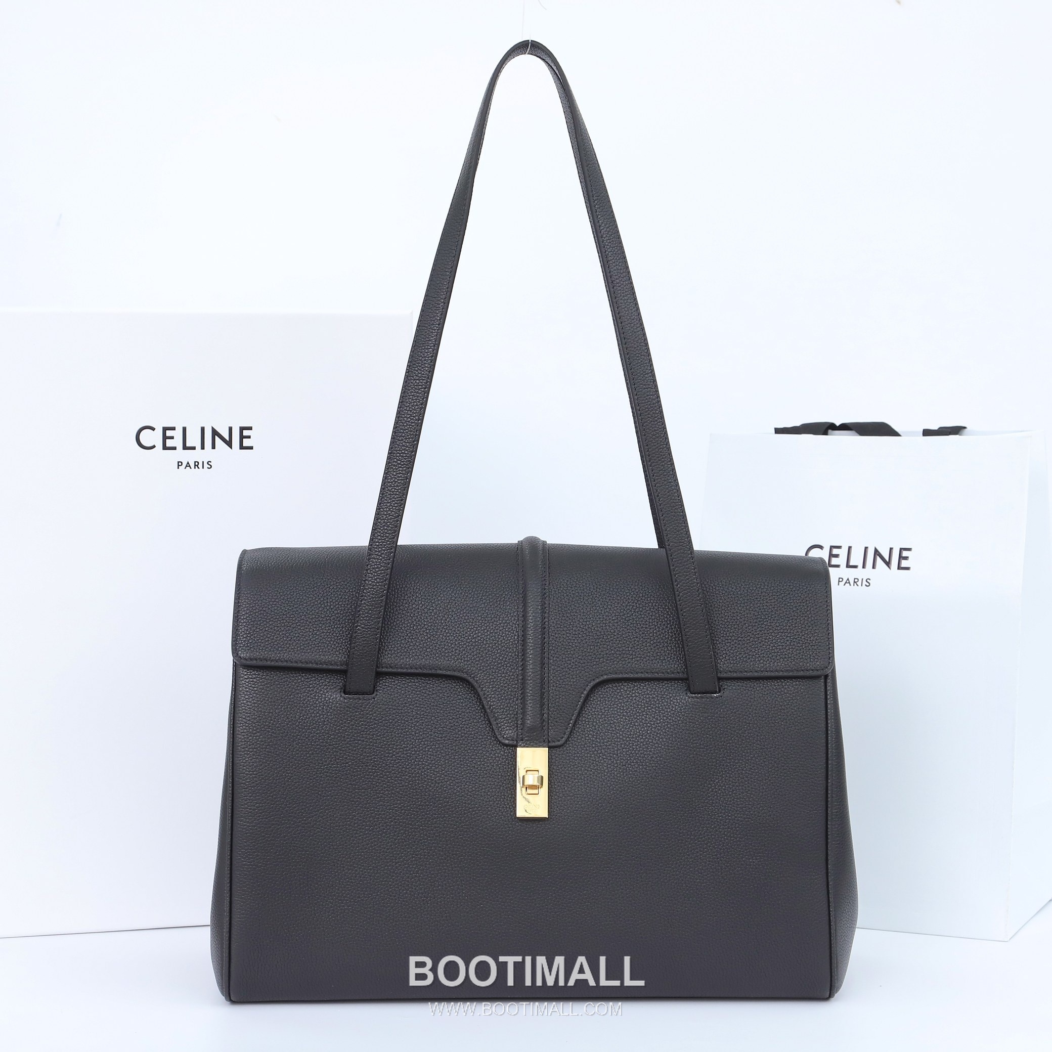 CELINE Teen Soft 16 Calfskin Leather Top Handle Bag 194043 셀린느 틴 소프트 16 카프스킨 탑핸들백 38cm 1