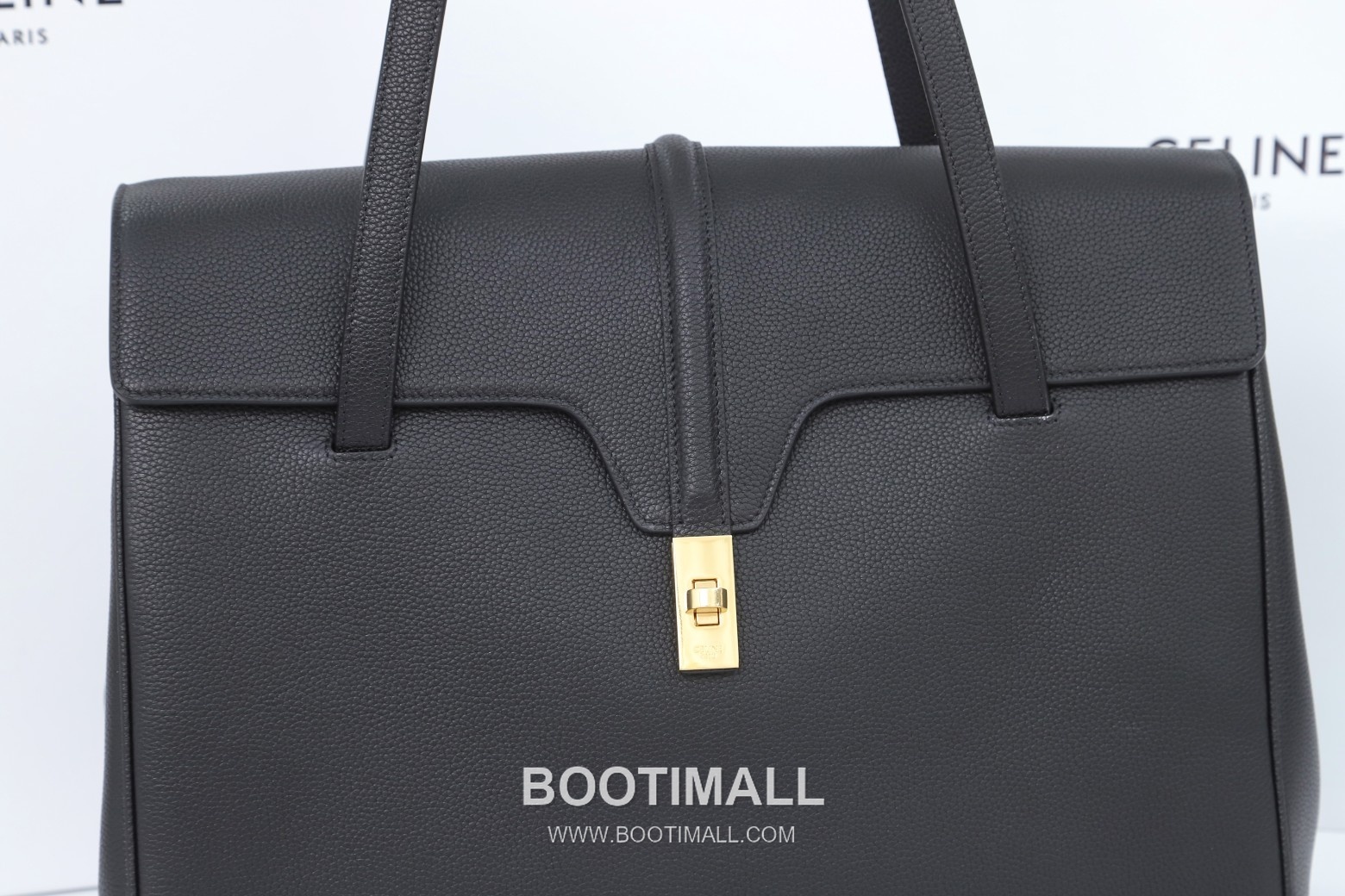 CELINE Teen Soft 16 Calfskin Leather Top Handle Bag 194043 셀린느 틴 소프트 16 카프스킨 탑핸들백 38cm 6