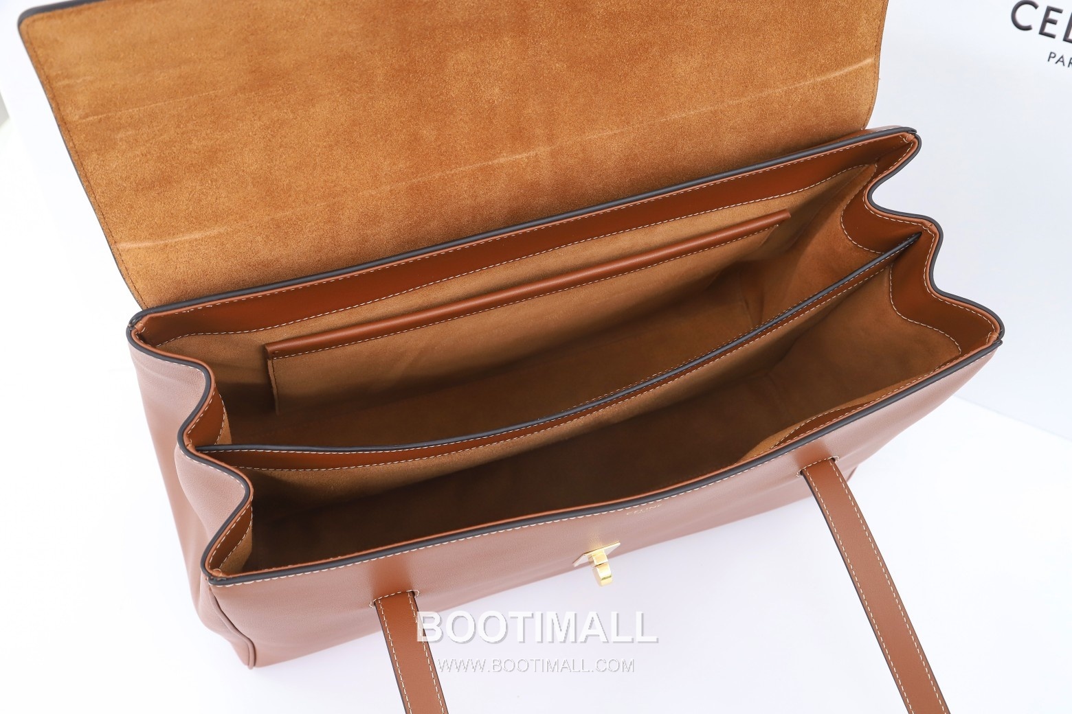 CELINE Teen Soft 16 Calfskin Leather Top Handle Bag 194043 셀린느 틴 소프트 16 카프스킨 탑핸들백 38cm 9