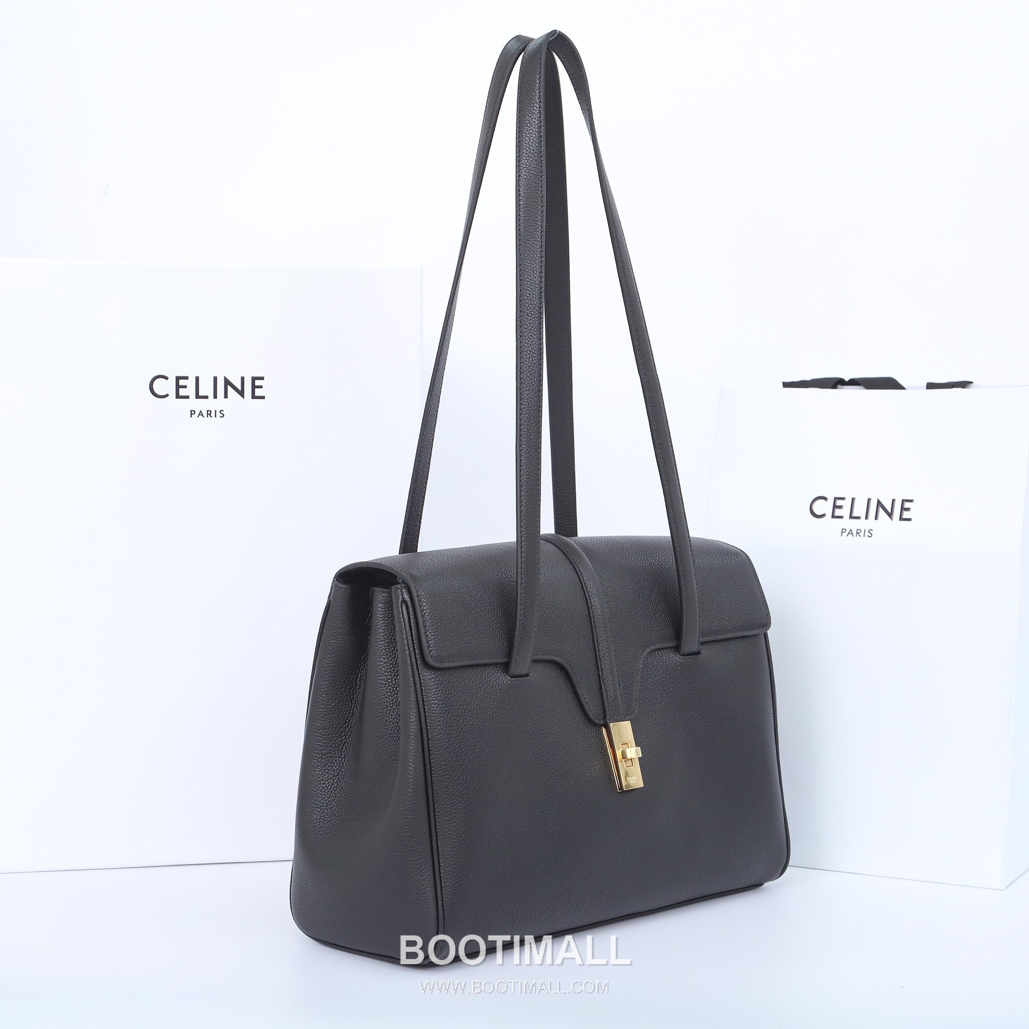 CELINE Teen Soft 16 Calfskin Leather Top Handle Bag 195543 셀린느 틴 소프트 16 카프스킨 탑핸들백 32cm 2