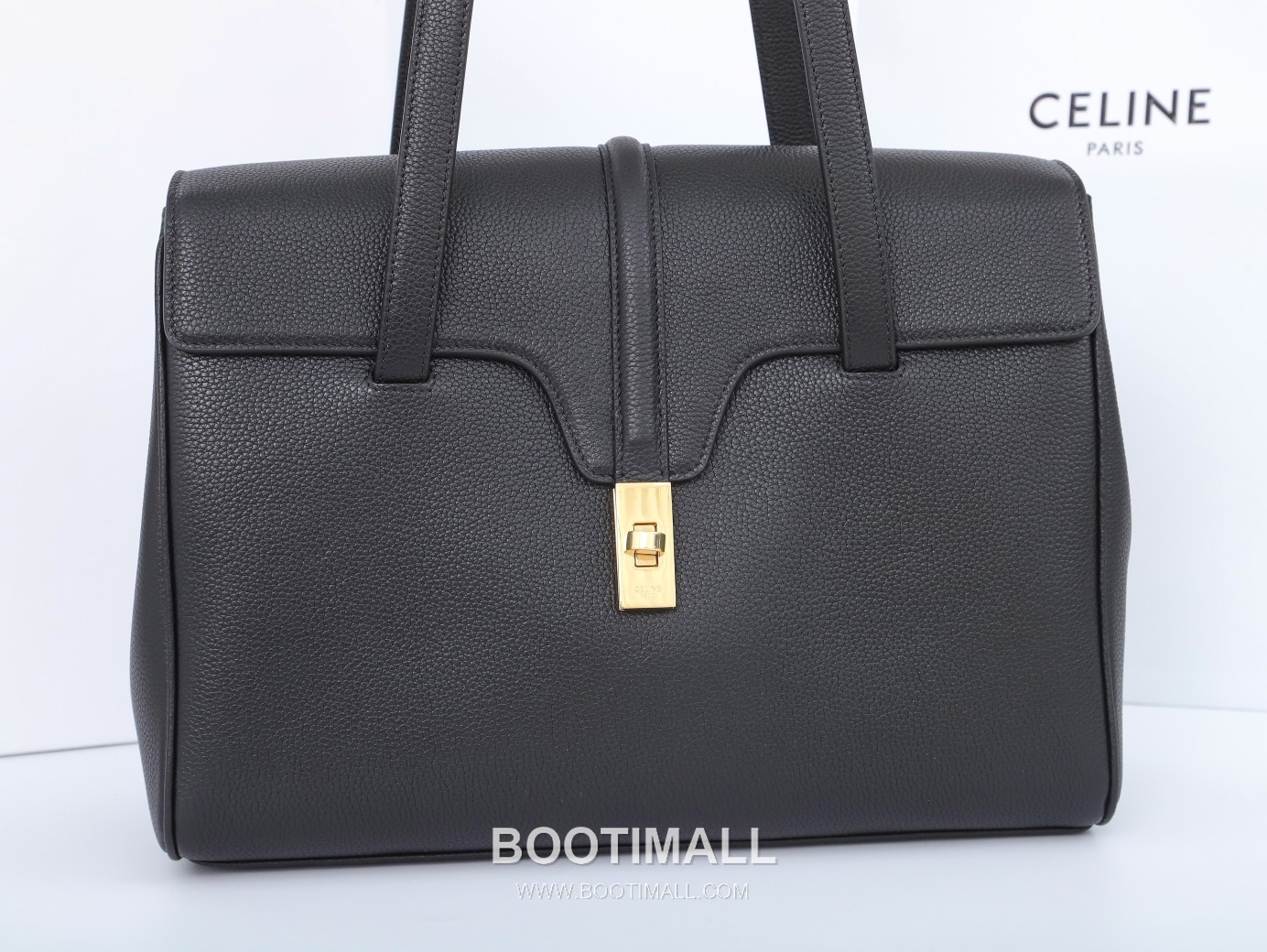 CELINE Teen Soft 16 Calfskin Leather Top Handle Bag 195543 셀린느 틴 소프트 16 카프스킨 탑핸들백 32cm 5