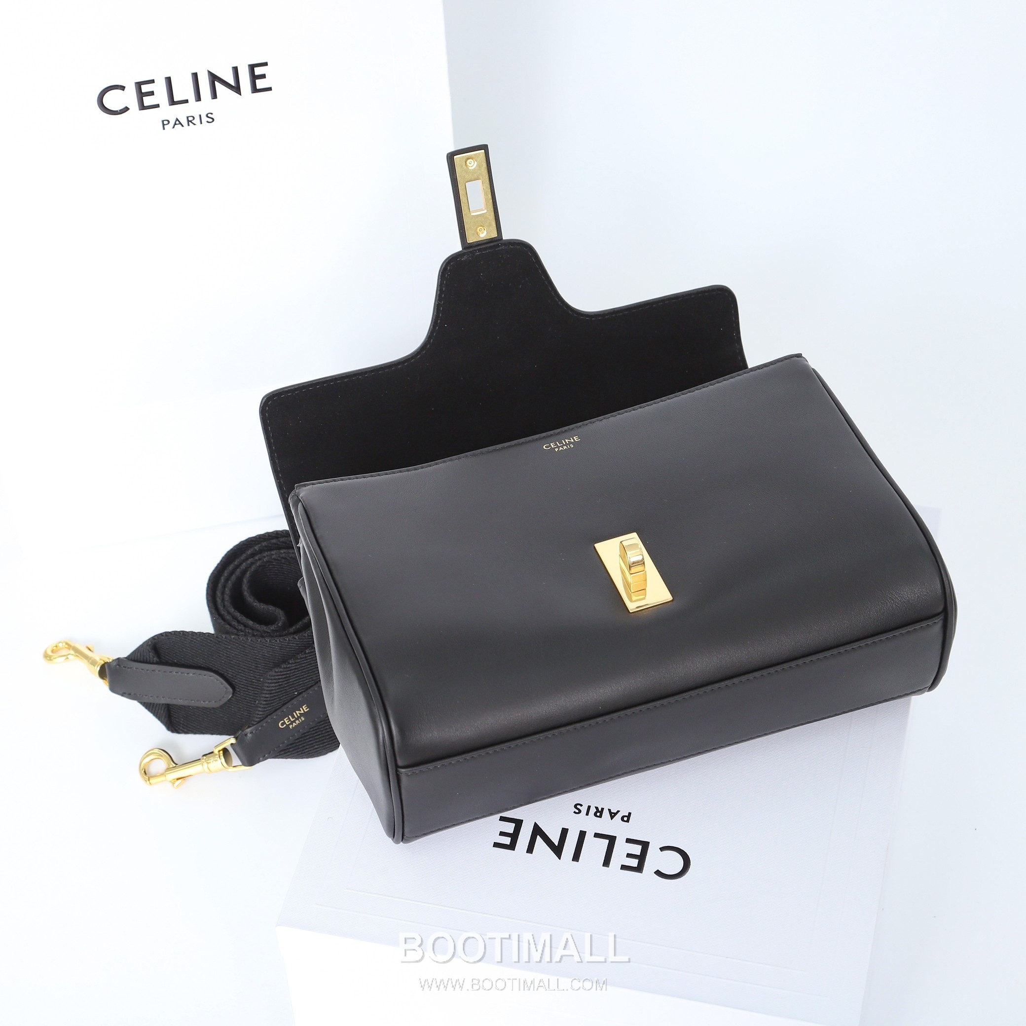 CELINE Teen Soft 16 Calfskin Leather Top Handle Bag 196853 셀린느 틴 소프트 16 카프스킨 탑핸들백 23cm 8