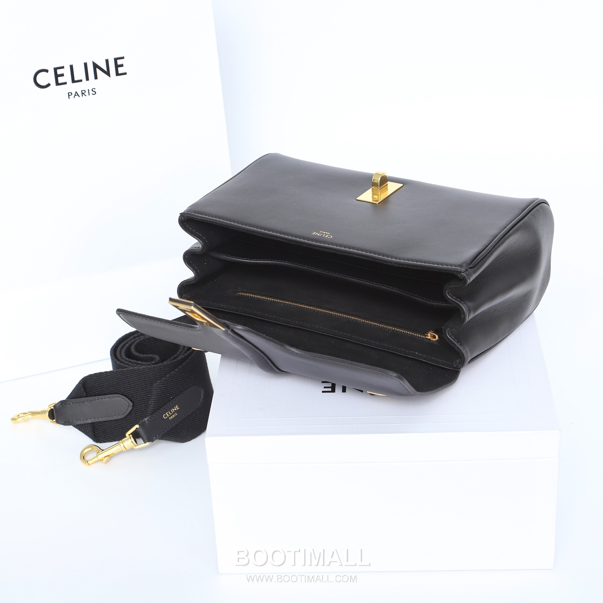 CELINE Teen Soft 16 Calfskin Leather Top Handle Bag 196853 셀린느 틴 소프트 16 카프스킨 탑핸들백 23cm 10