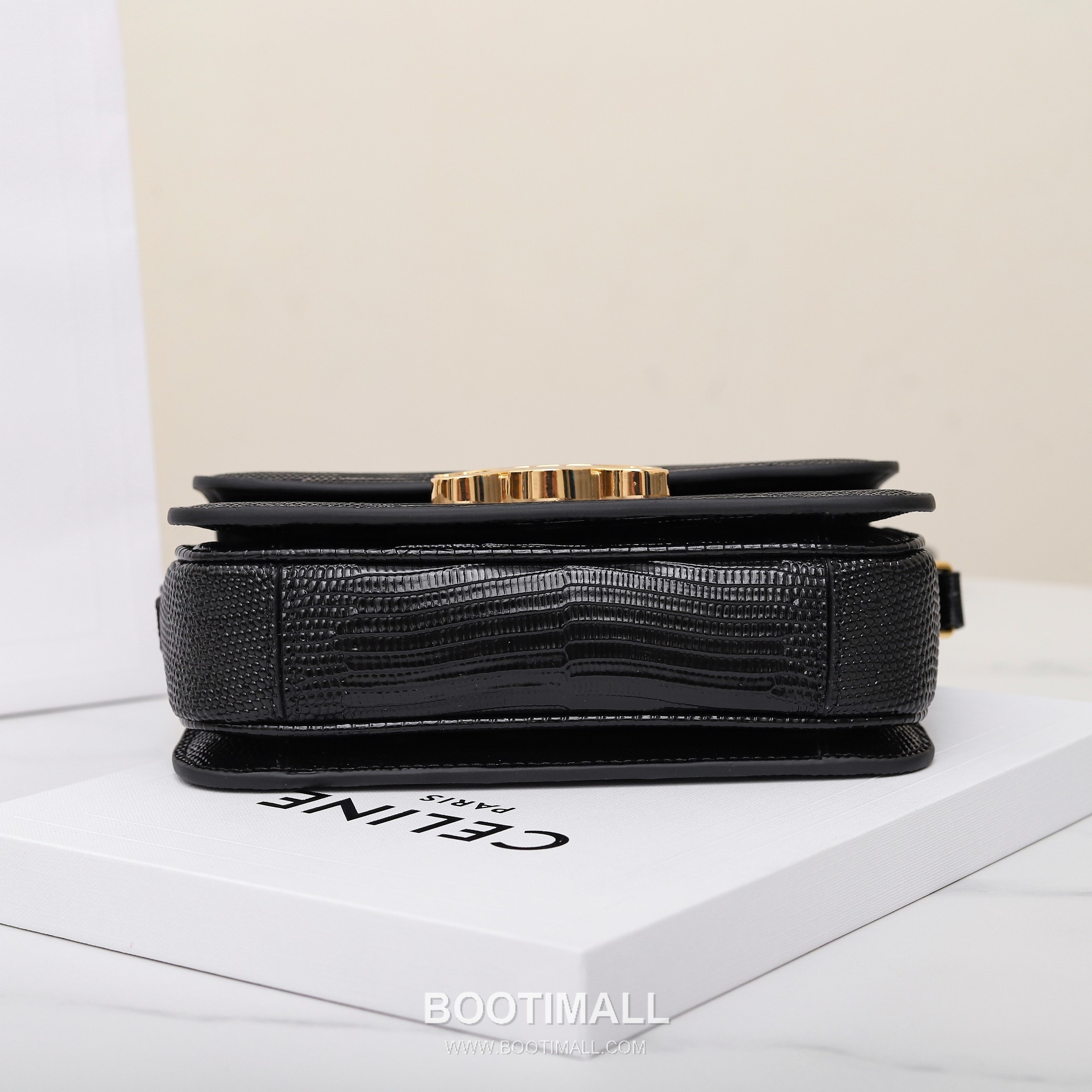 CELINE Lizard Embossed Calfskin Leather Shoulder Bag 188424 셀린느 리자드 엠보싱 카프스킨 숄더백 18.5cm 11