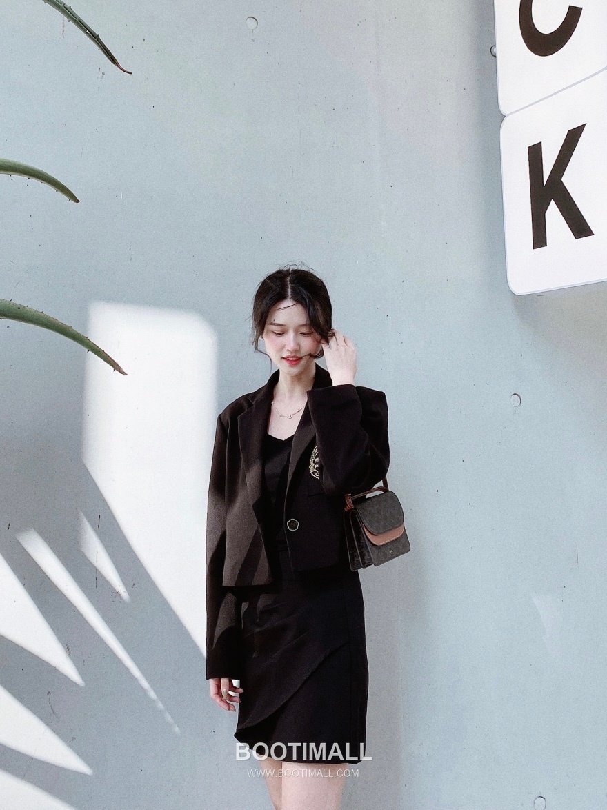 CELINE Wallet On Chain Calfskin Leather Crossbody Bag 10D852 셀린느 월렛 온 체인 카프스킨 크로스백 20cm 1