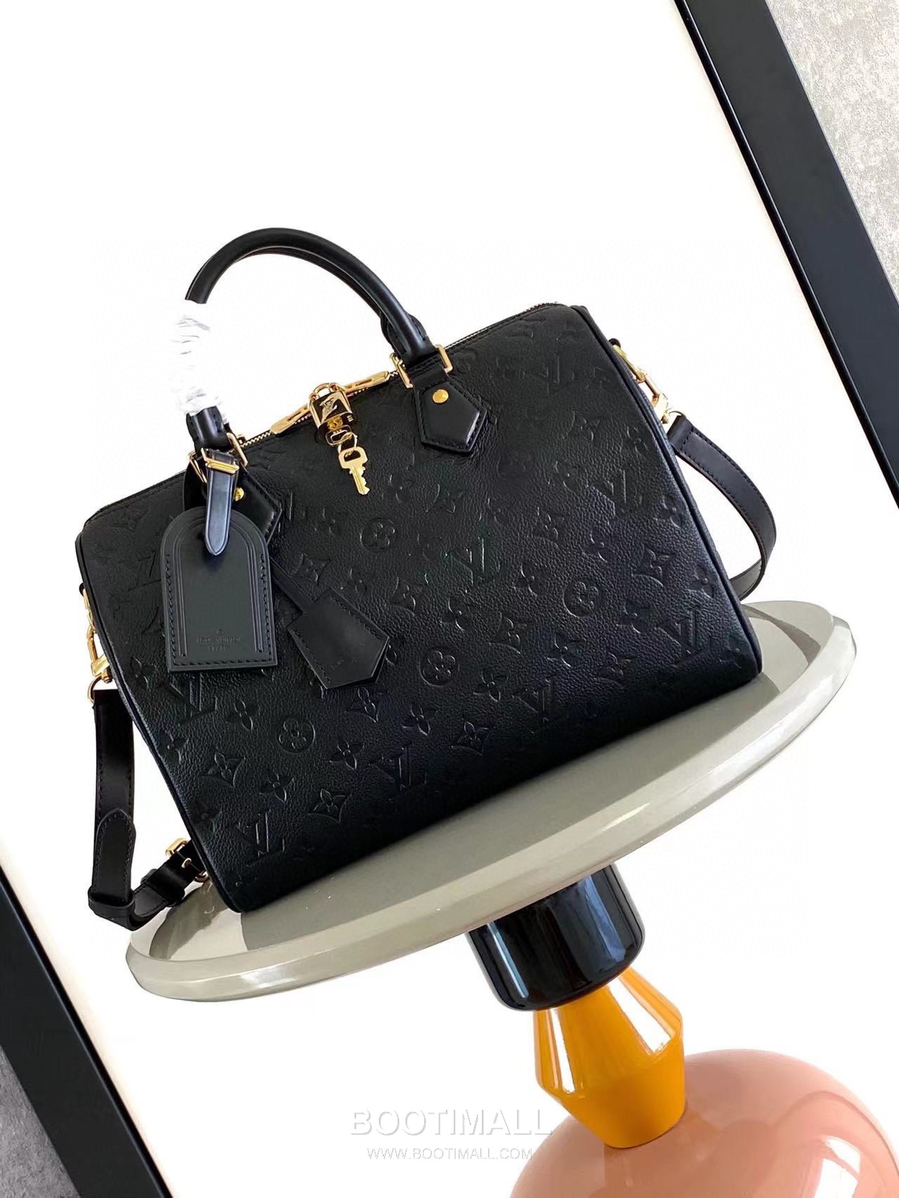 Louis Vuitton Speedy Soft 30 M47186 Monogram Empreinte Leather Bag 루이비통 스피디 소프트 30 모노그램 앙프렝뜨 가죽 백 30cm 1