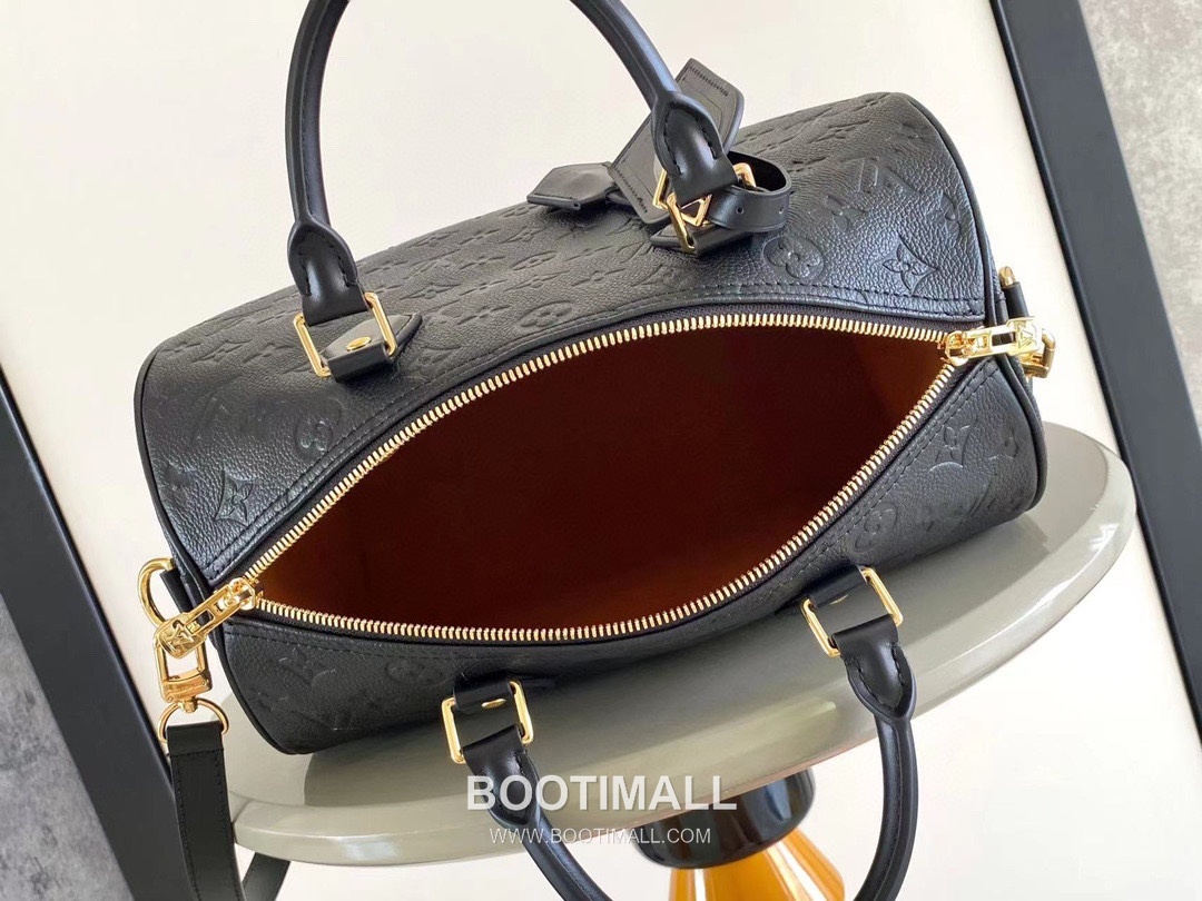 Louis Vuitton Speedy Soft 30 M47186 Monogram Empreinte Leather Bag 루이비통 스피디 소프트 30 모노그램 앙프렝뜨 가죽 백 30cm 8