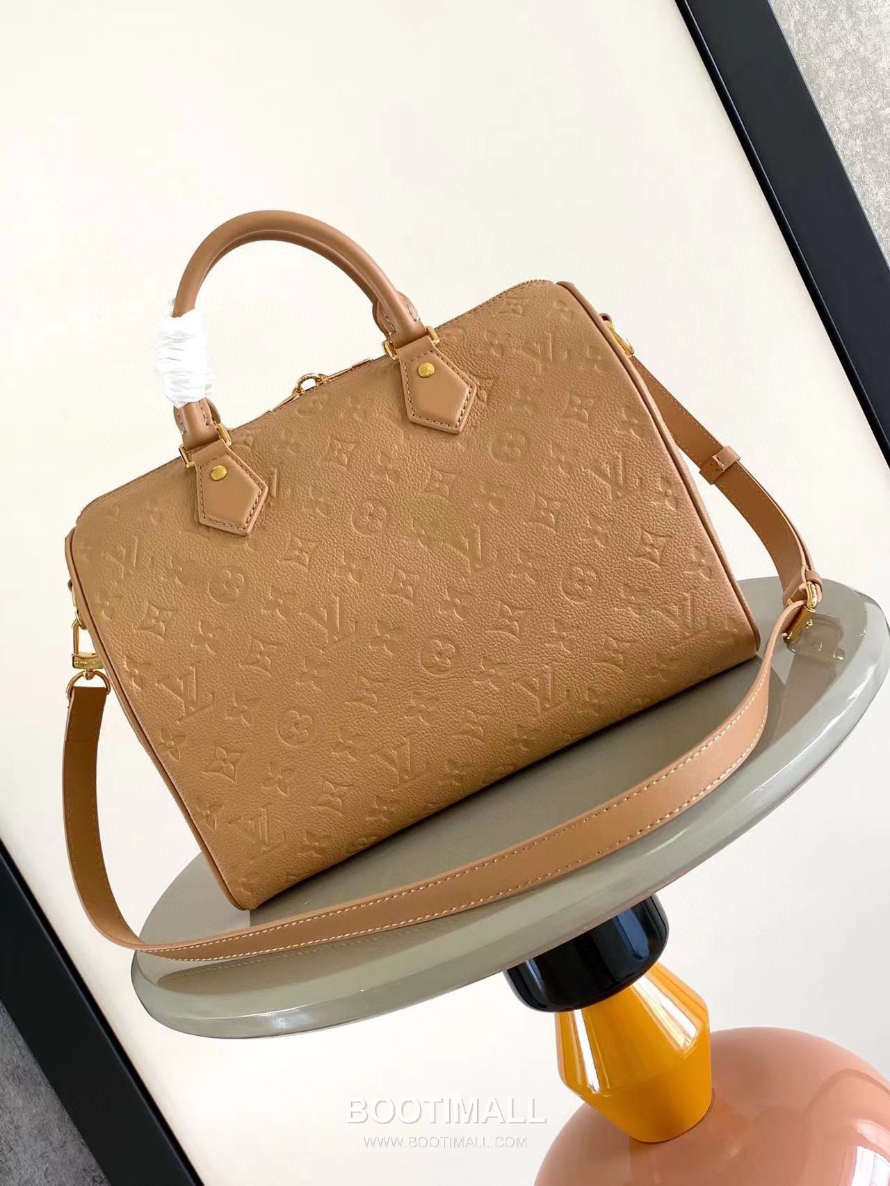 Louis Vuitton Speedy Soft 30 M47186 Monogram Empreinte Leather Bag 루이비통 스피디 소프트 30 모노그램 앙프렝뜨 가죽 백 30cm 3