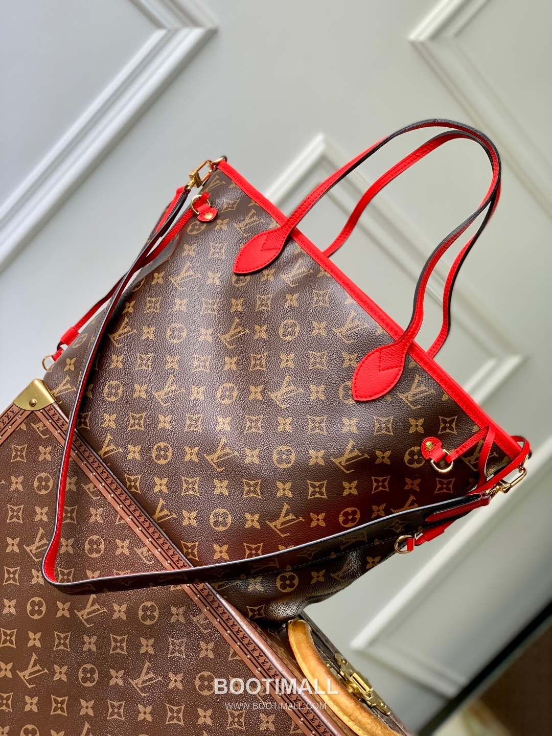 Louis Vuitton Neverfull Bandoulière Inside Out M12708 Monogram Canvas Shoulder Bag 루이비통 네버풀 반둘리에 인사이드 아웃 모노그램 캔버스 숄더백 31cm 1