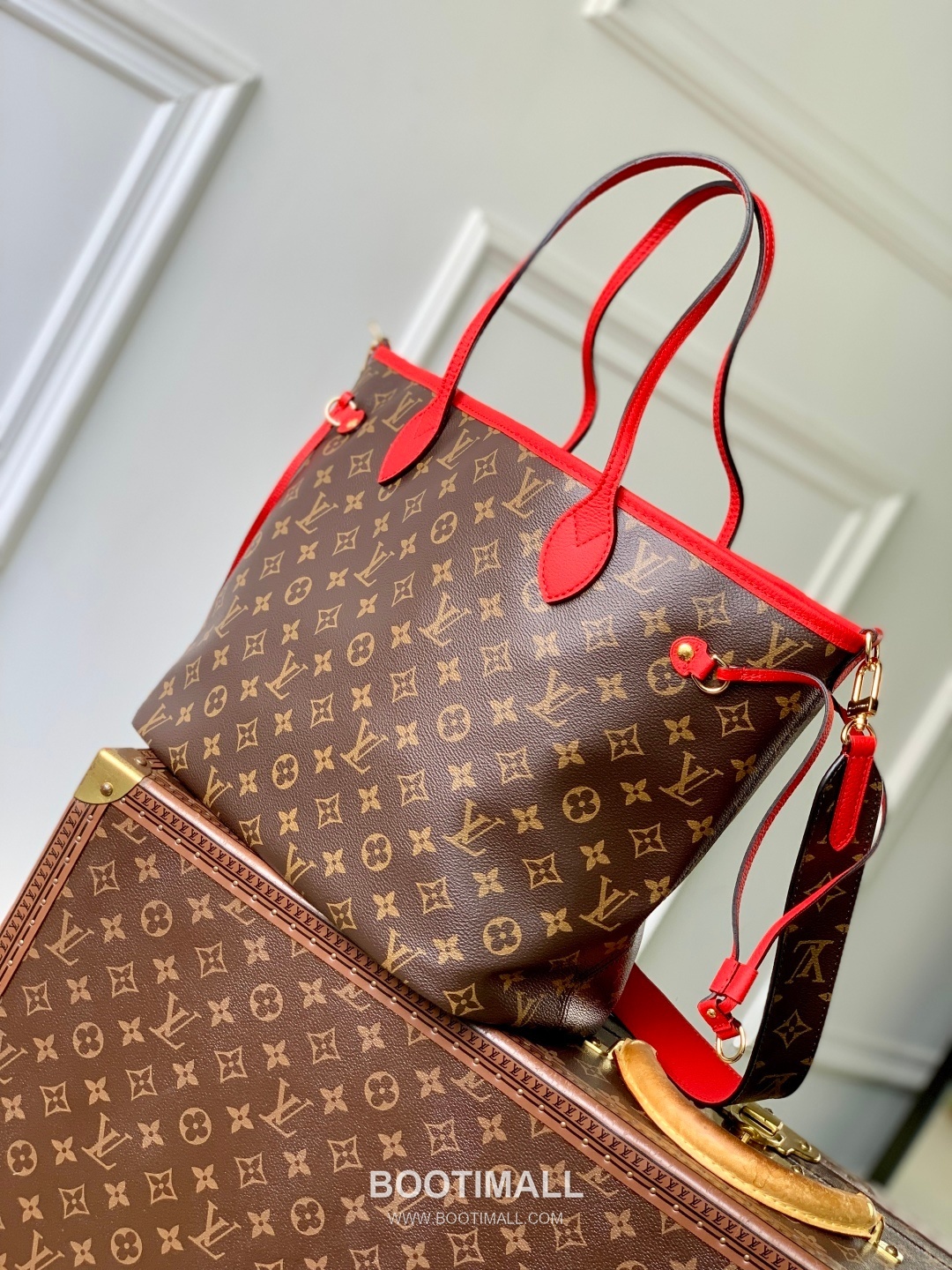 Louis Vuitton Neverfull Bandoulière Inside Out M12708 Monogram Canvas Shoulder Bag 루이비통 네버풀 반둘리에 인사이드 아웃 모노그램 캔버스 숄더백 31cm 2