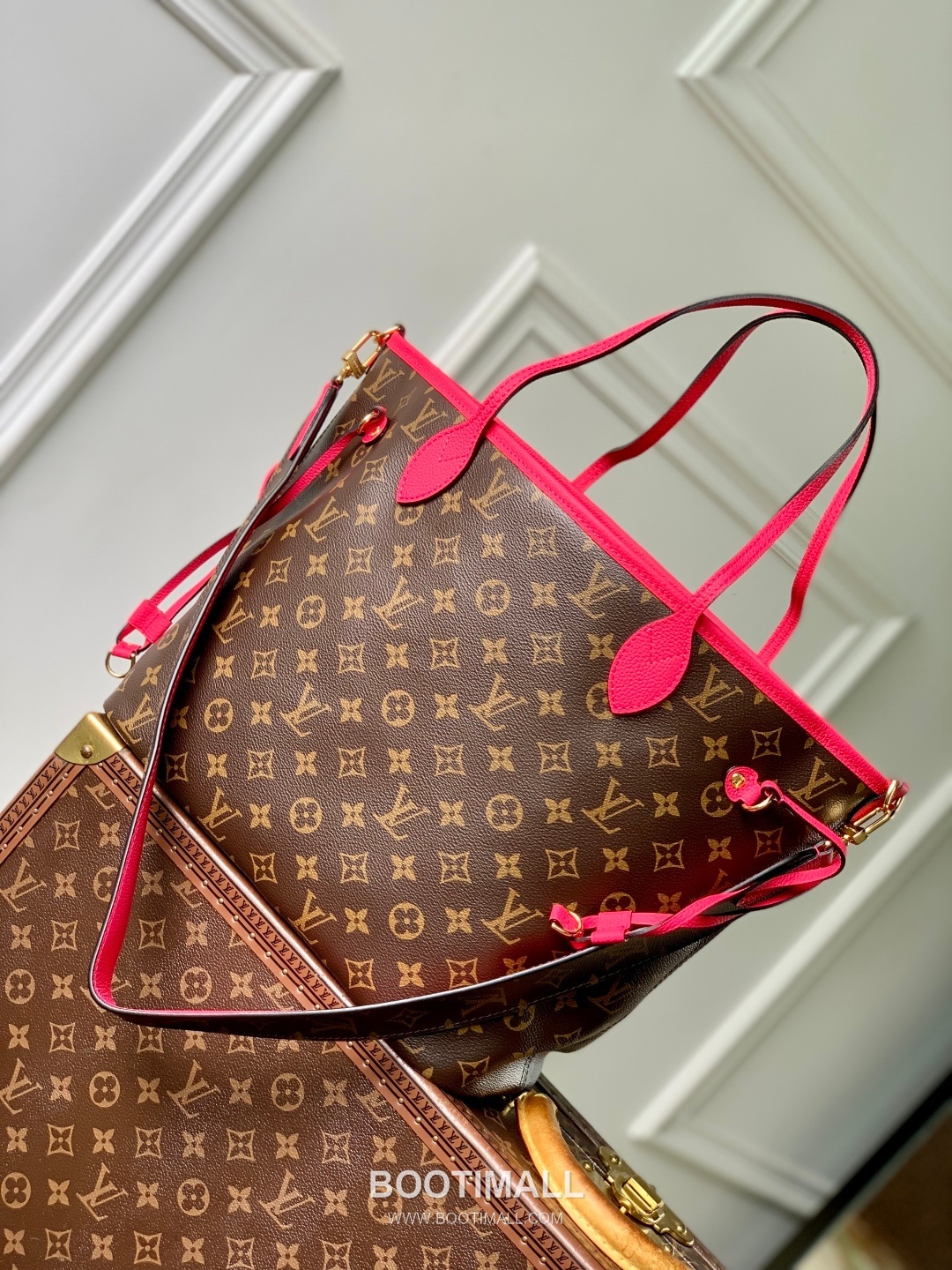 Louis Vuitton Neverfull Bandoulière Inside Out M12707 Monogram Canvas Shoulder Bag 루이비통 네버풀 반둘리에 인사이드 아웃 모노그램 캔버스 숄더백 31cm 1