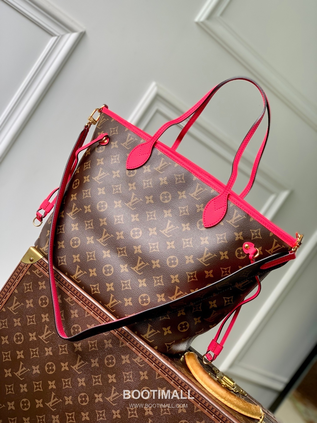 Louis Vuitton Neverfull Bandoulière Inside Out M12707 Monogram Canvas Shoulder Bag 루이비통 네버풀 반둘리에 인사이드 아웃 모노그램 캔버스 숄더백 31cm 3