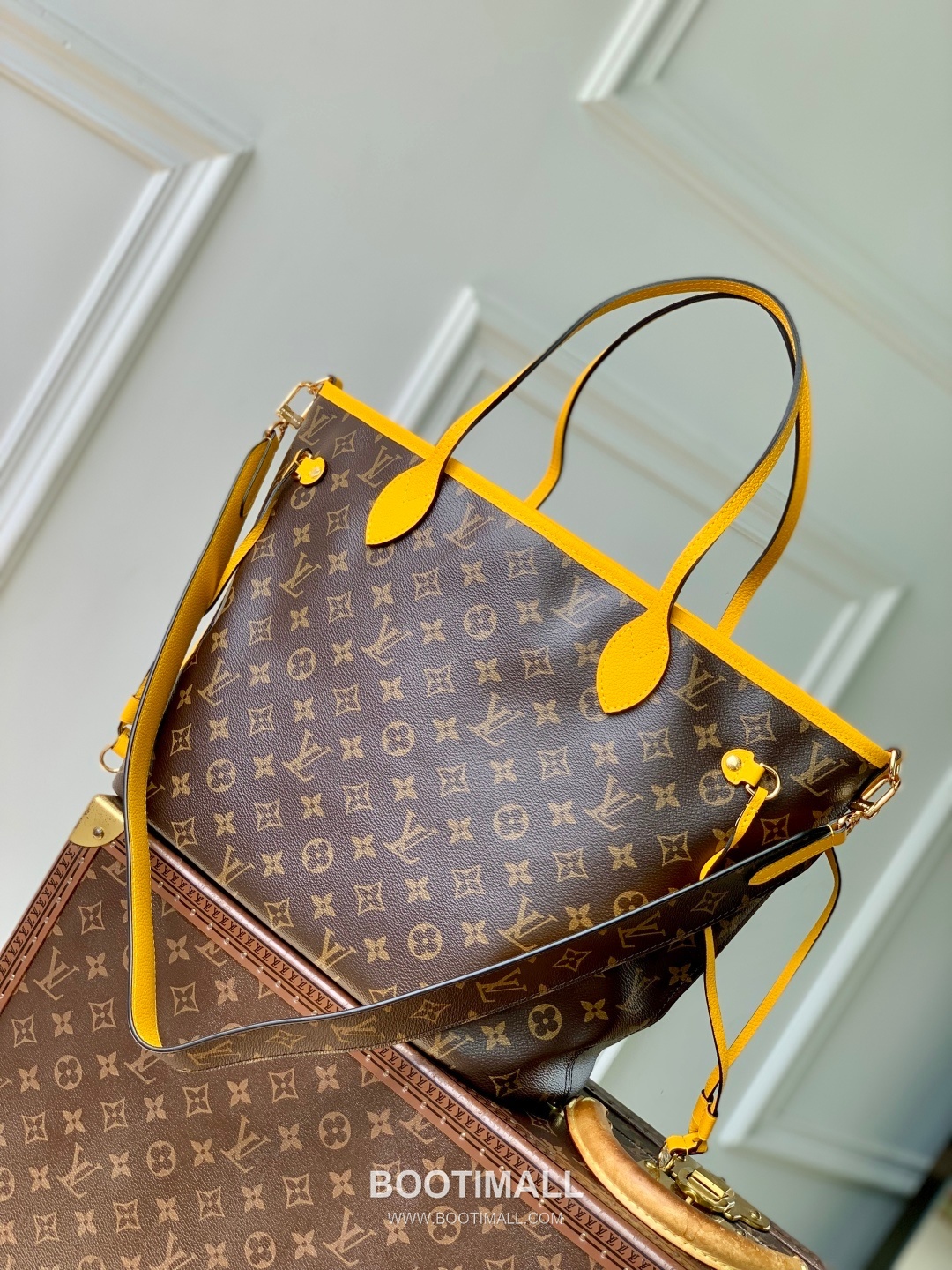 Louis Vuitton Neverfull Bandoulière Inside Out M12779 Monogram Canvas Shoulder Bag 루이비통 네버풀 반둘리에 인사이드 아웃 모노그램 캔버스 숄더백 31cm 1