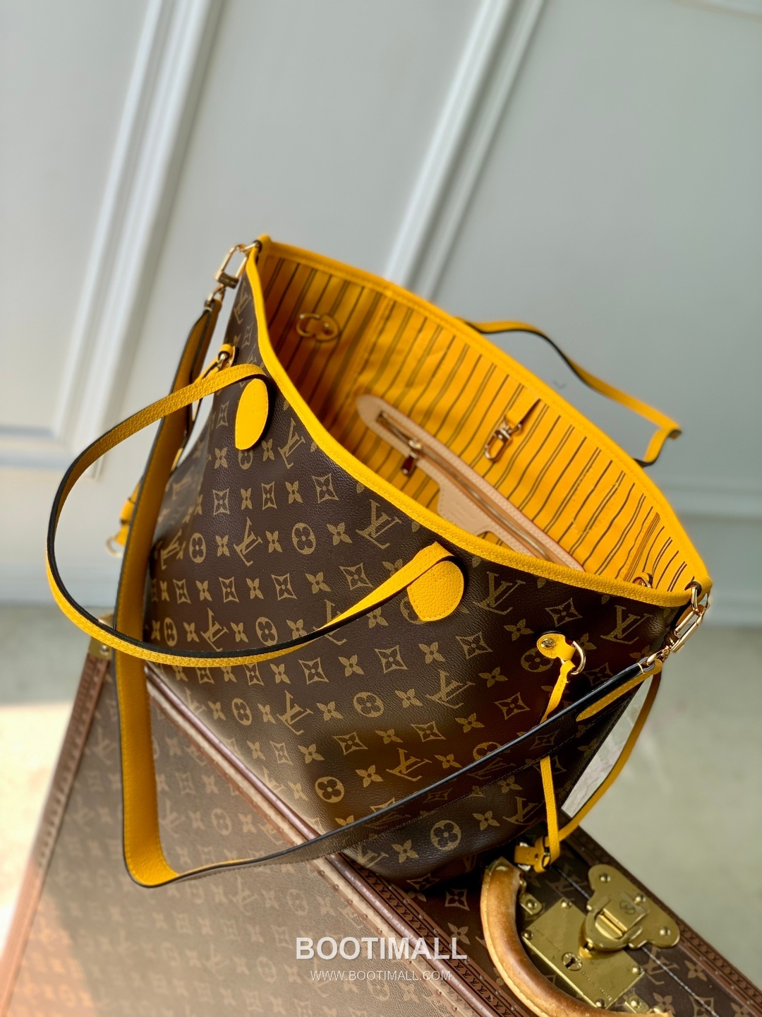 Louis Vuitton Neverfull Bandoulière Inside Out M12779 Monogram Canvas Shoulder Bag 루이비통 네버풀 반둘리에 인사이드 아웃 모노그램 캔버스 숄더백 31cm 9