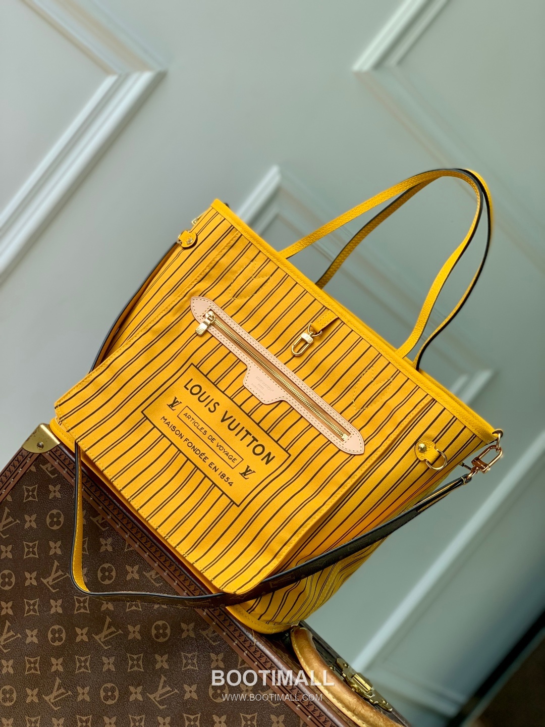 Louis Vuitton Neverfull Bandoulière Inside Out M12779 Monogram Canvas Shoulder Bag 루이비통 네버풀 반둘리에 인사이드 아웃 모노그램 캔버스 숄더백 31cm 10