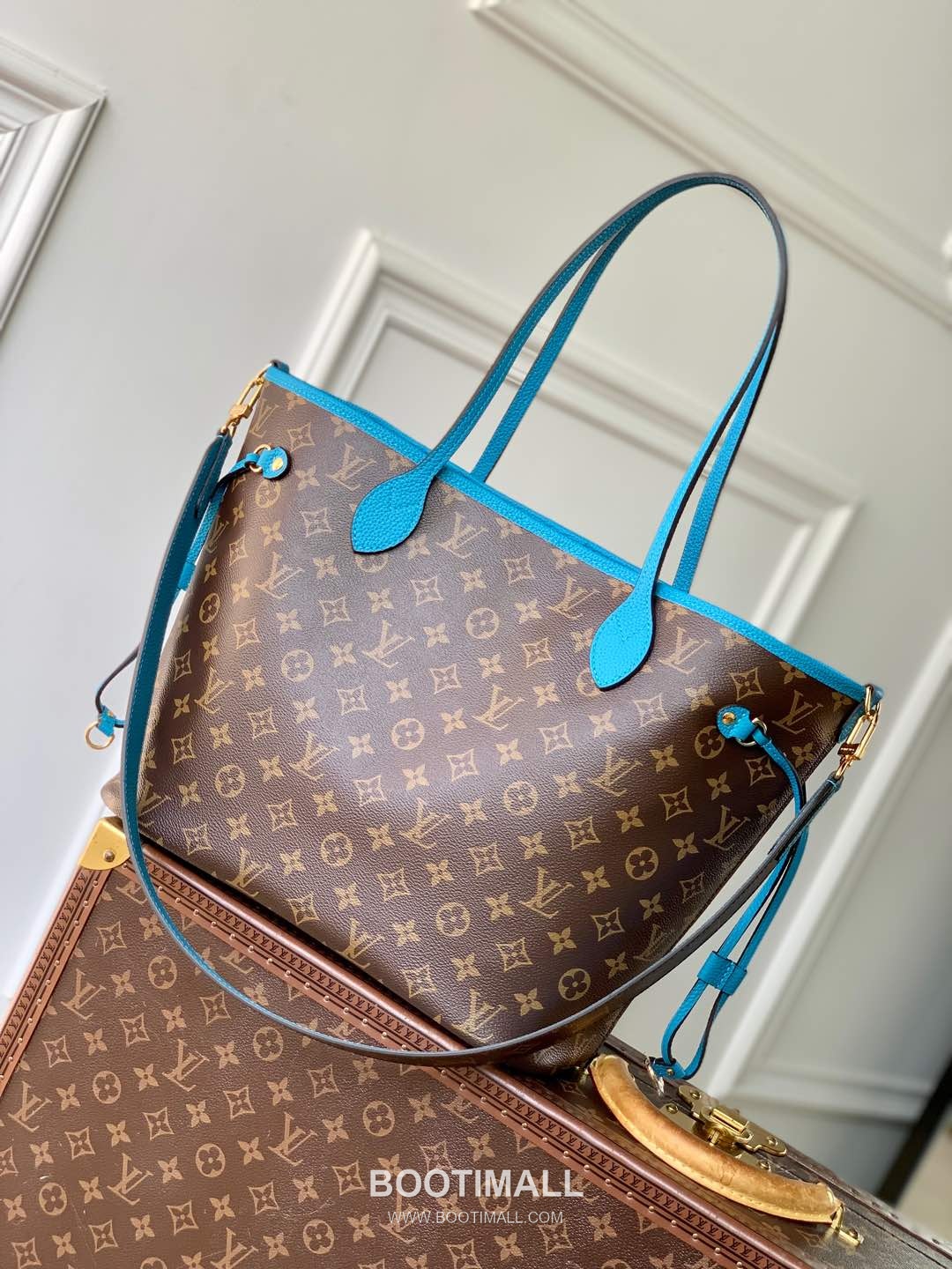 Louis Vuitton Neverfull Bandoulière Inside Out M13753 Monogram Canvas Shoulder Bag 루이비통 네버풀 반둘리에 인사이드 아웃 모노그램 캔버스 숄더백 31cm 1