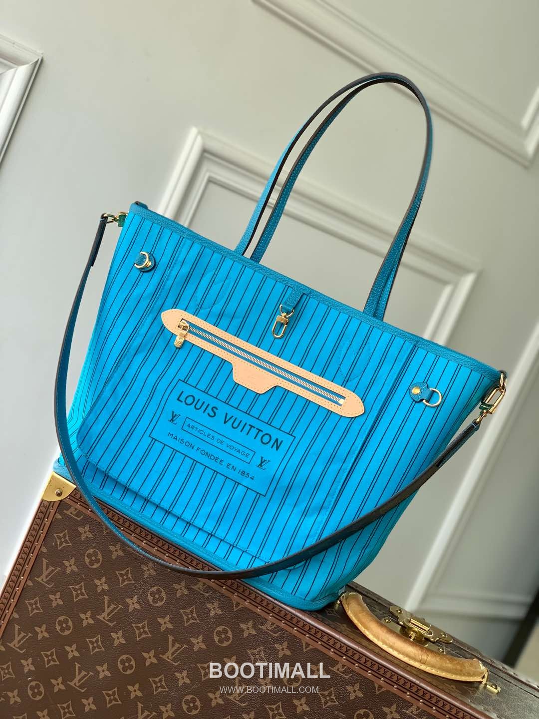 Louis Vuitton Neverfull Bandoulière Inside Out M13753 Monogram Canvas Shoulder Bag 루이비통 네버풀 반둘리에 인사이드 아웃 모노그램 캔버스 숄더백 31cm 10